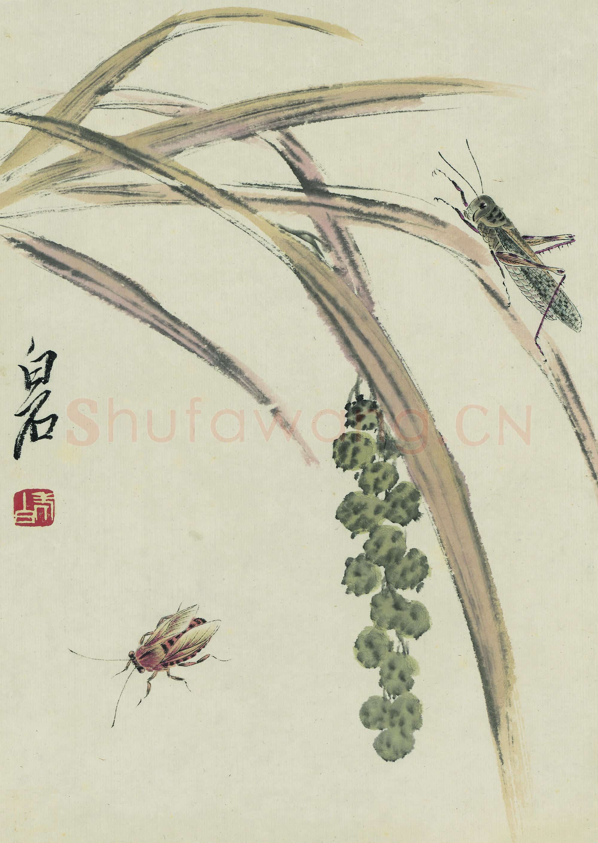 齐白石 国画作品精选-344