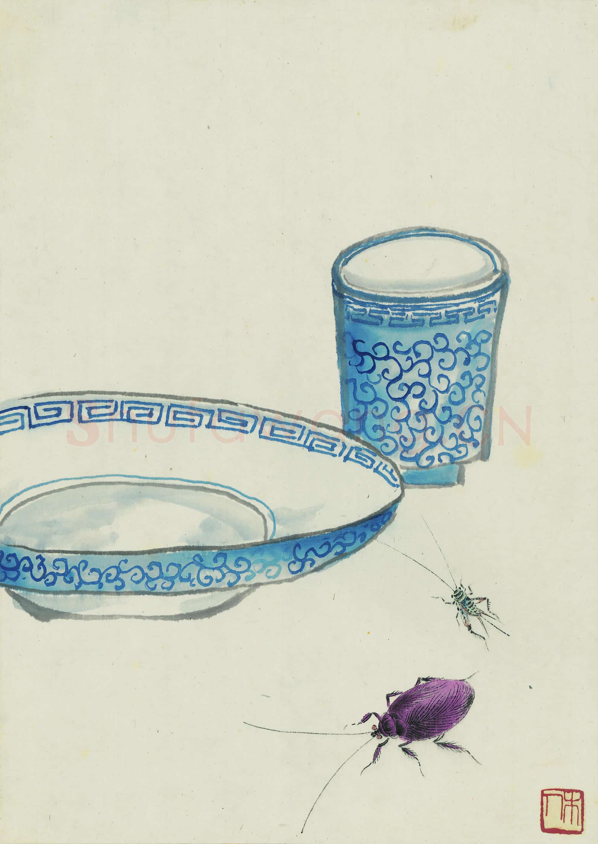 近现代 齐白石 国画作品精选-345