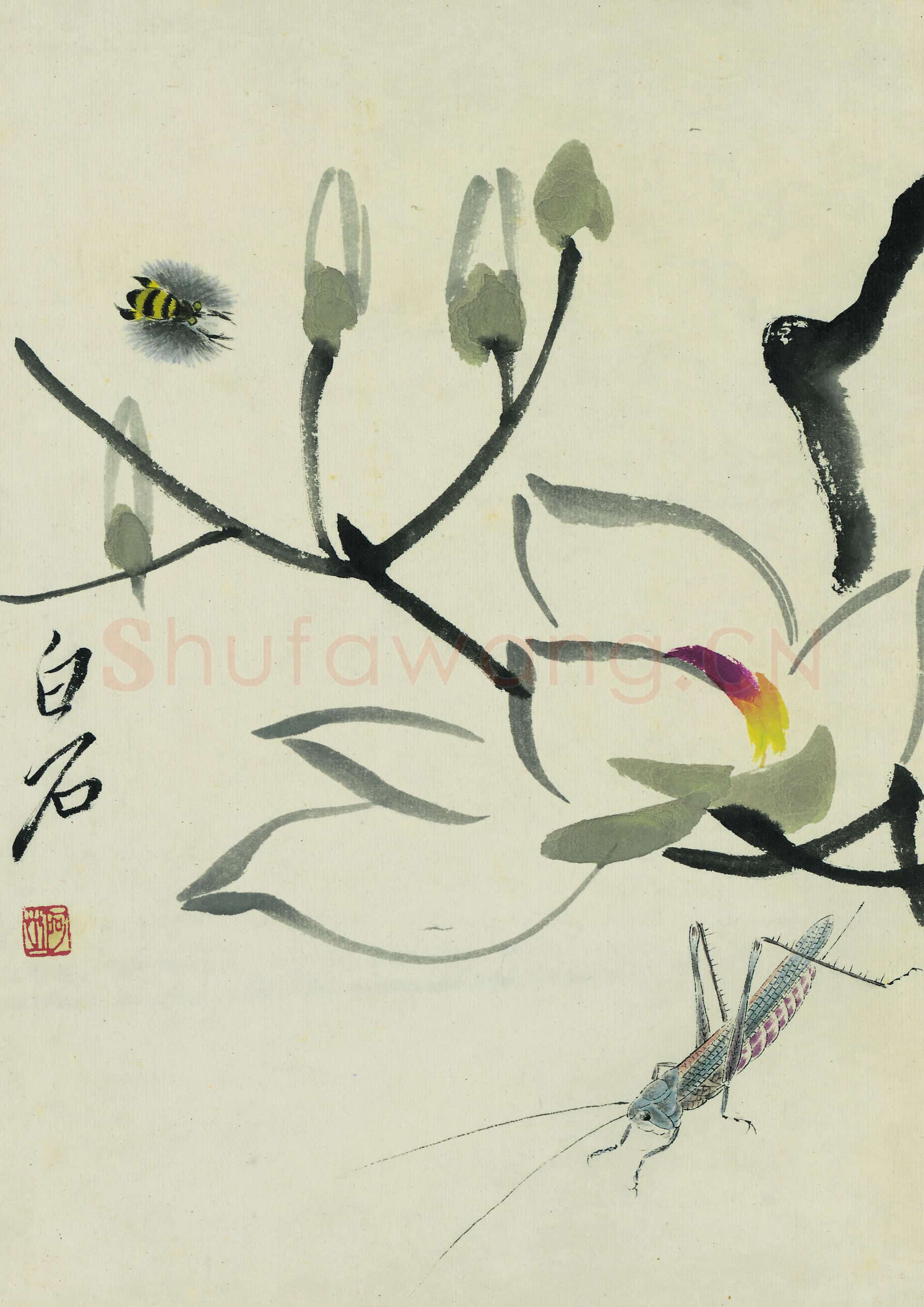 近现代 齐白石 国画作品精选-346