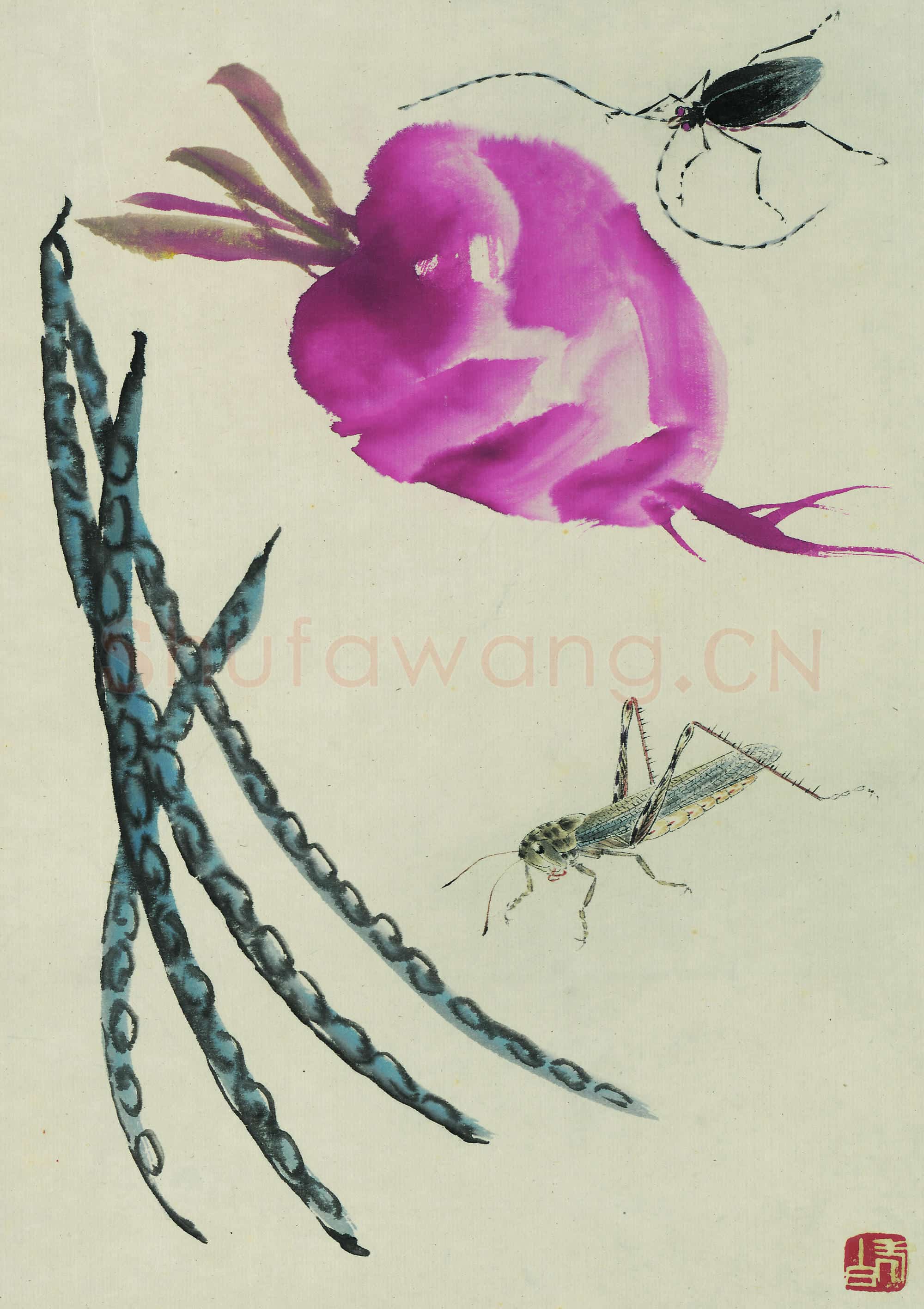 近现代 齐白石 国画作品精选-349