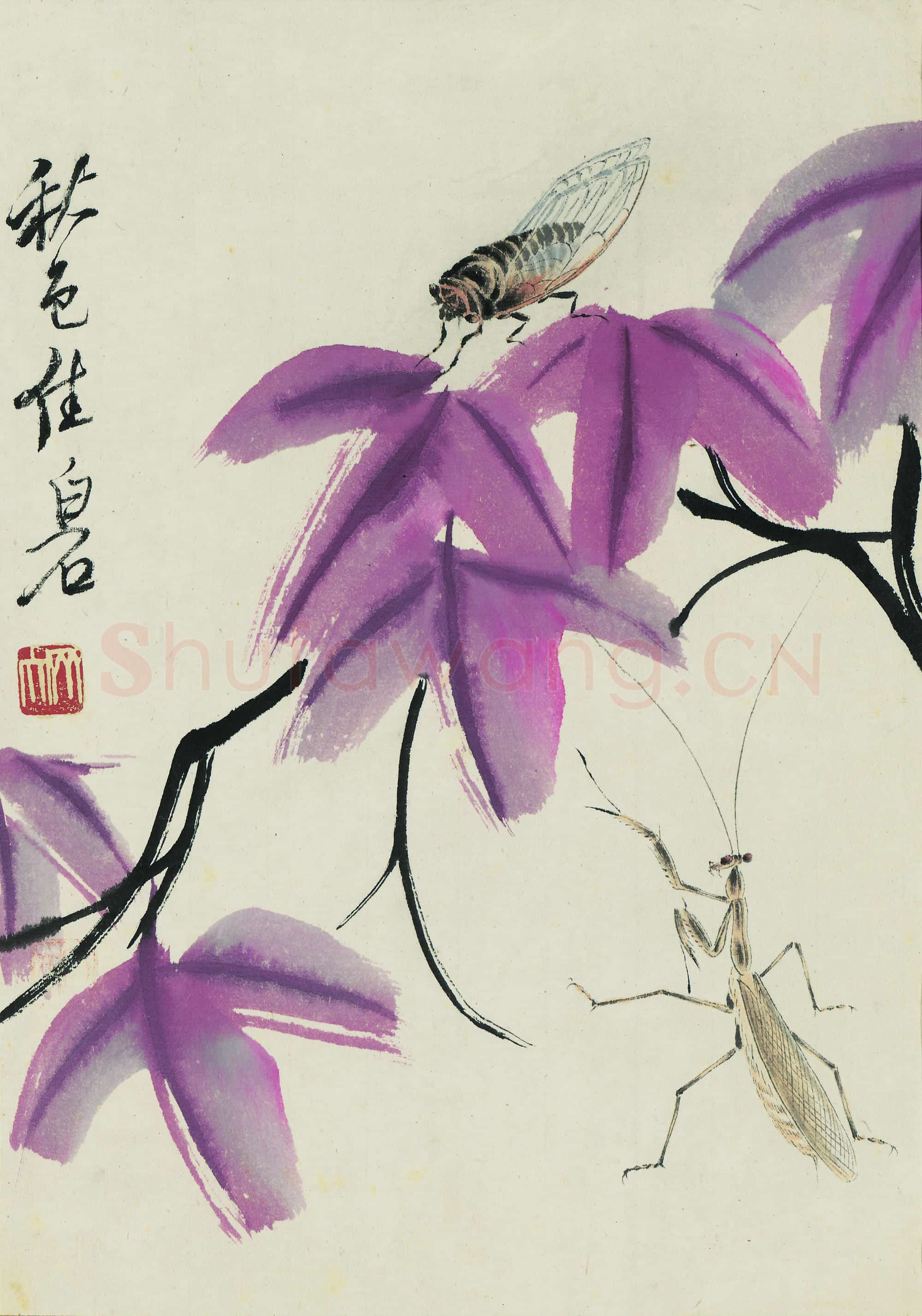 齐白石 国画作品精选-352