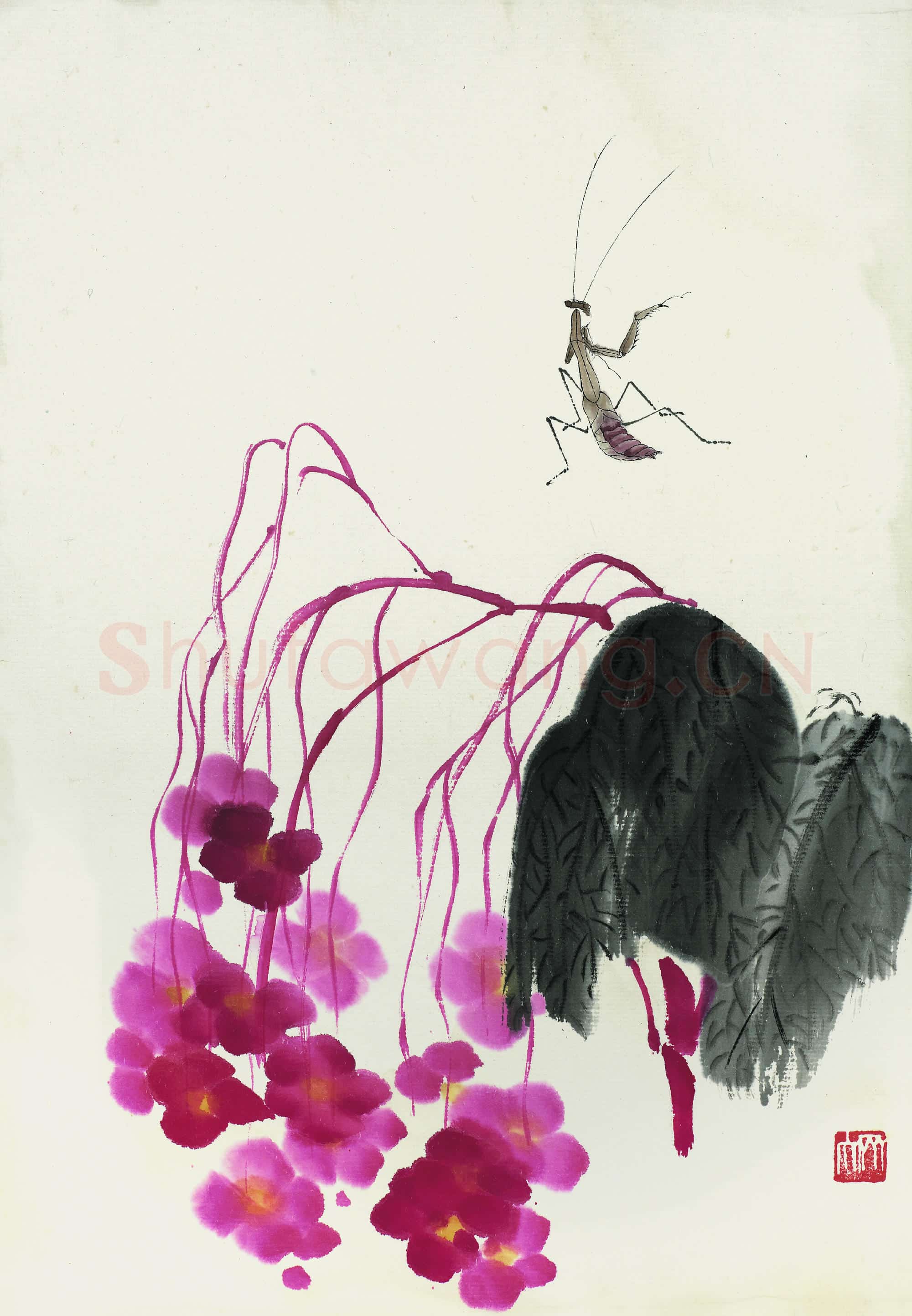 齐白石 国画作品精选-355