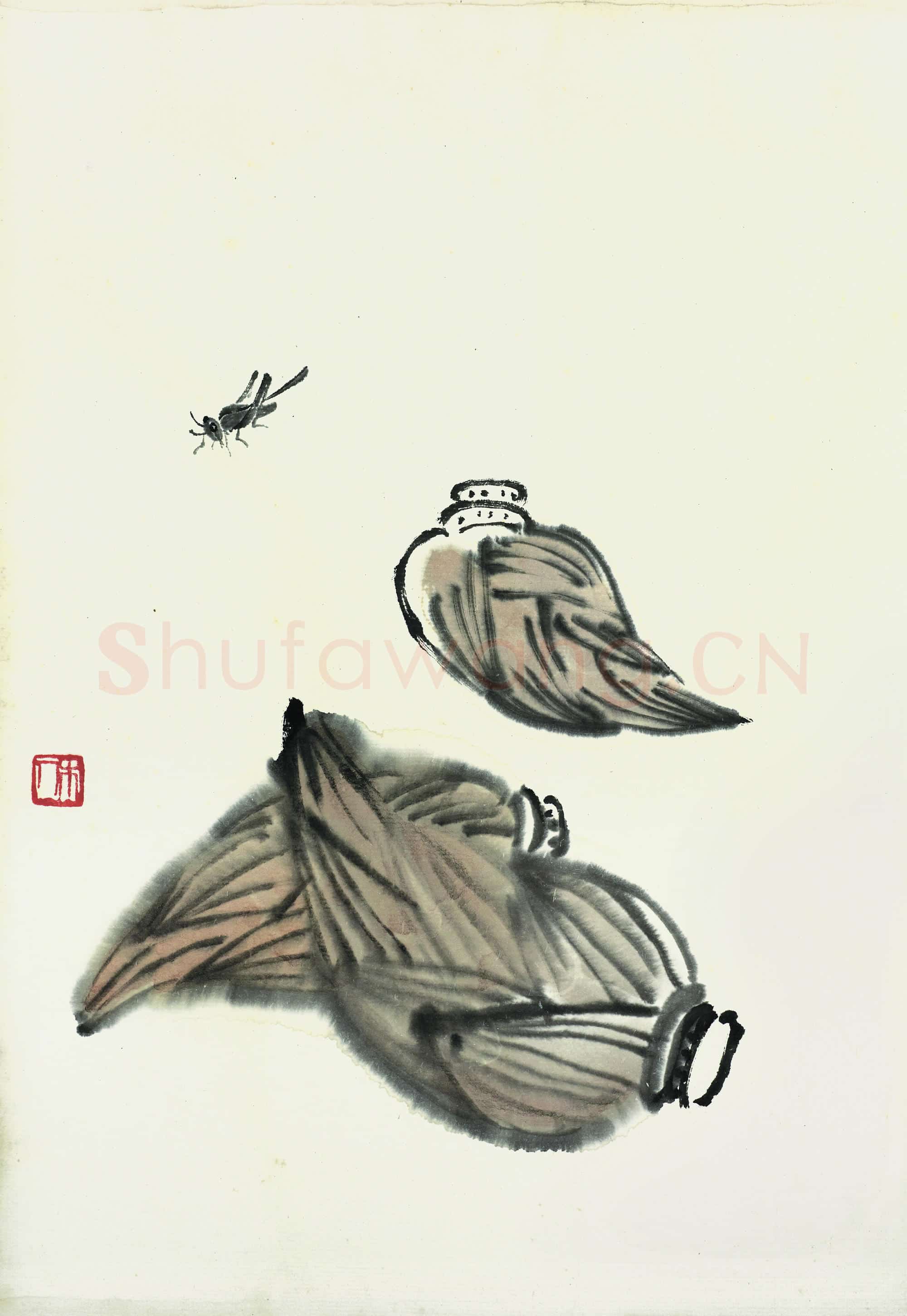 齐白石 国画作品精选-372