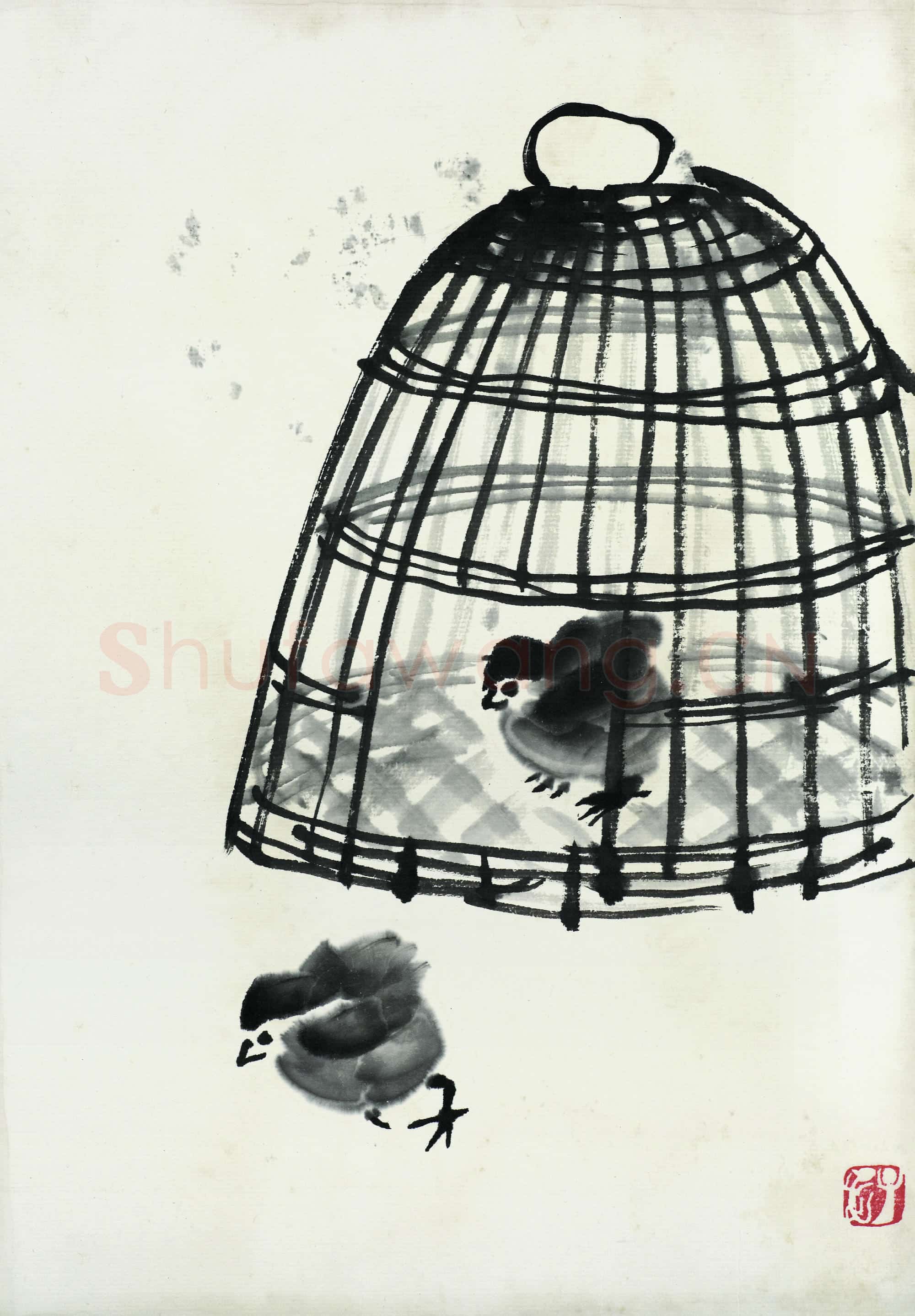 齐白石 国画作品精选-378