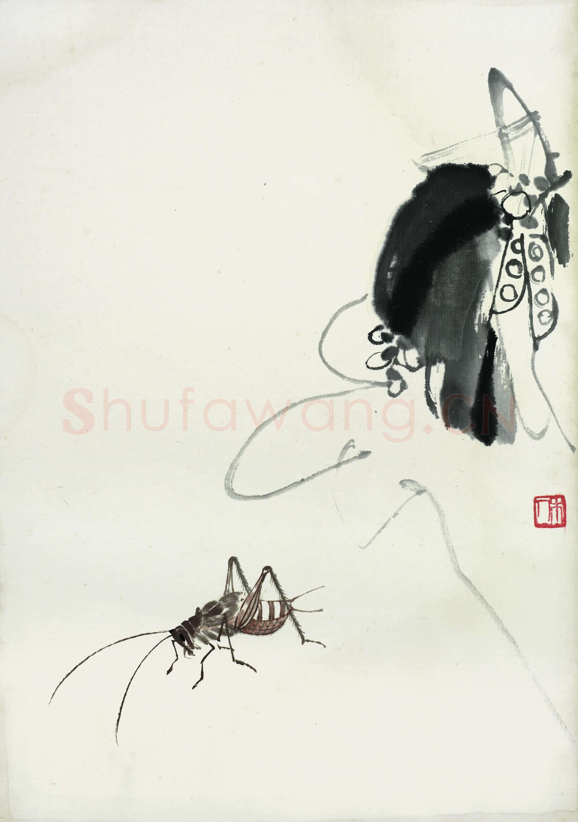 齐白石 国画作品精选-386