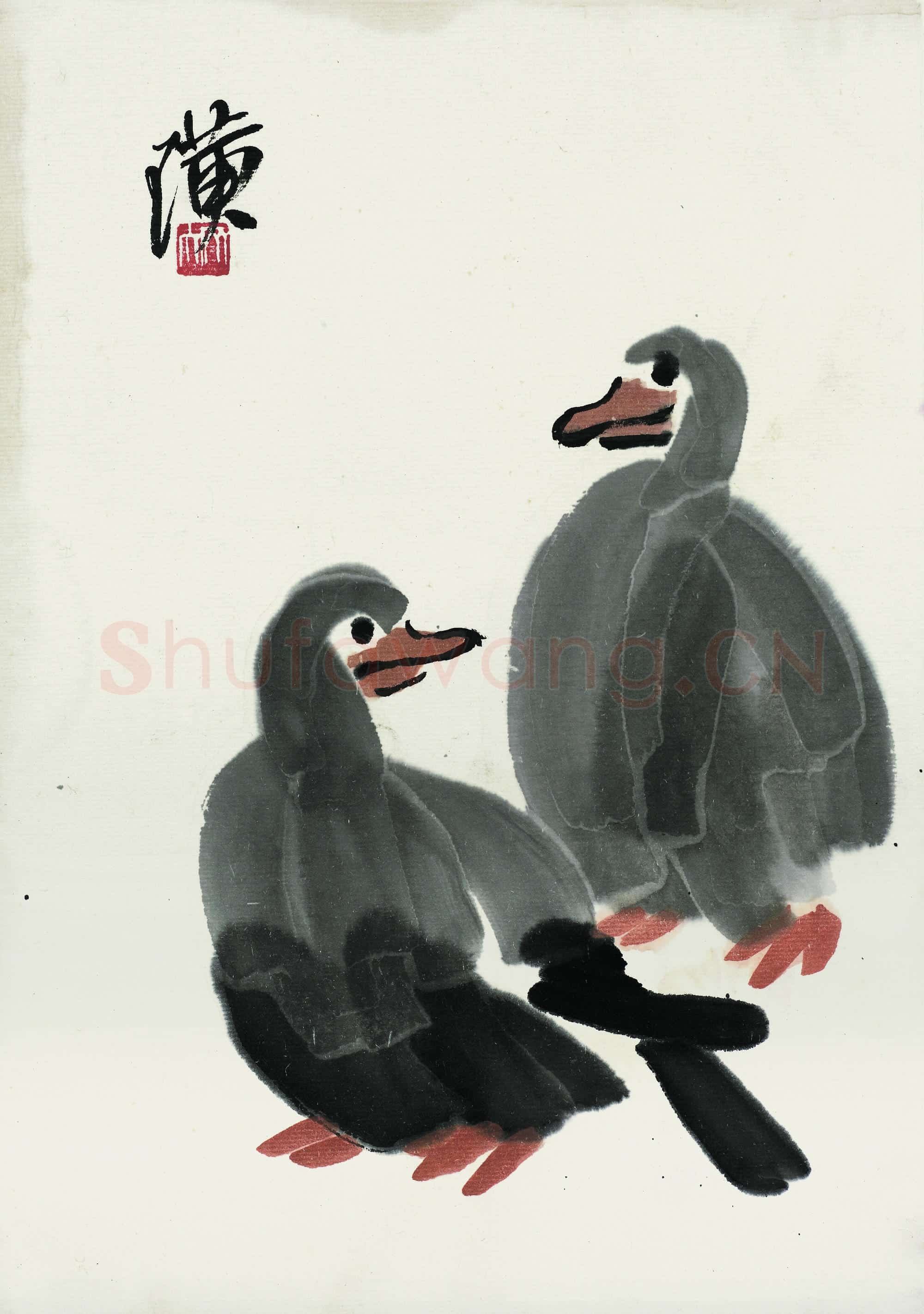 齐白石 国画作品精选-388