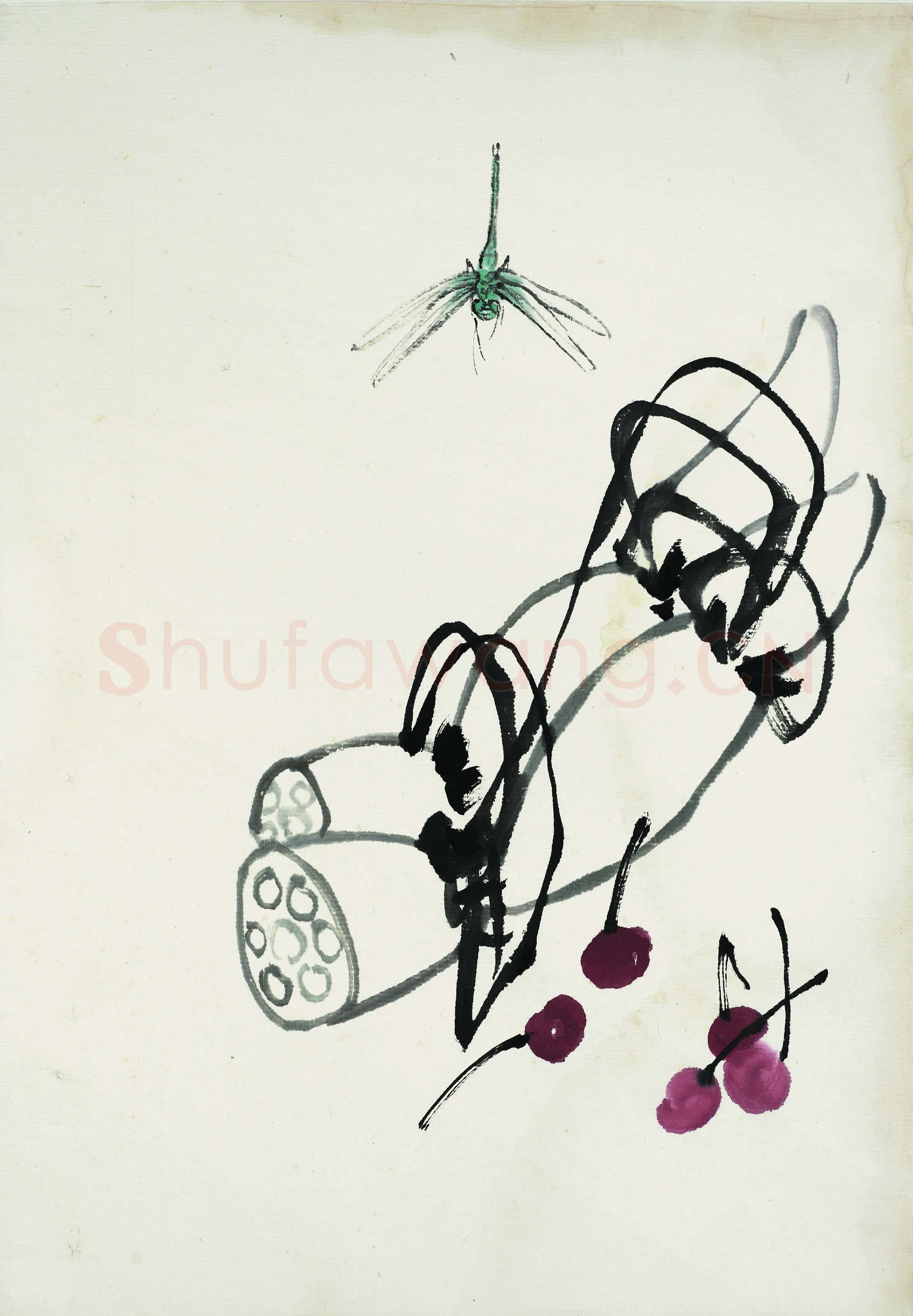 齐白石 国画作品精选-419