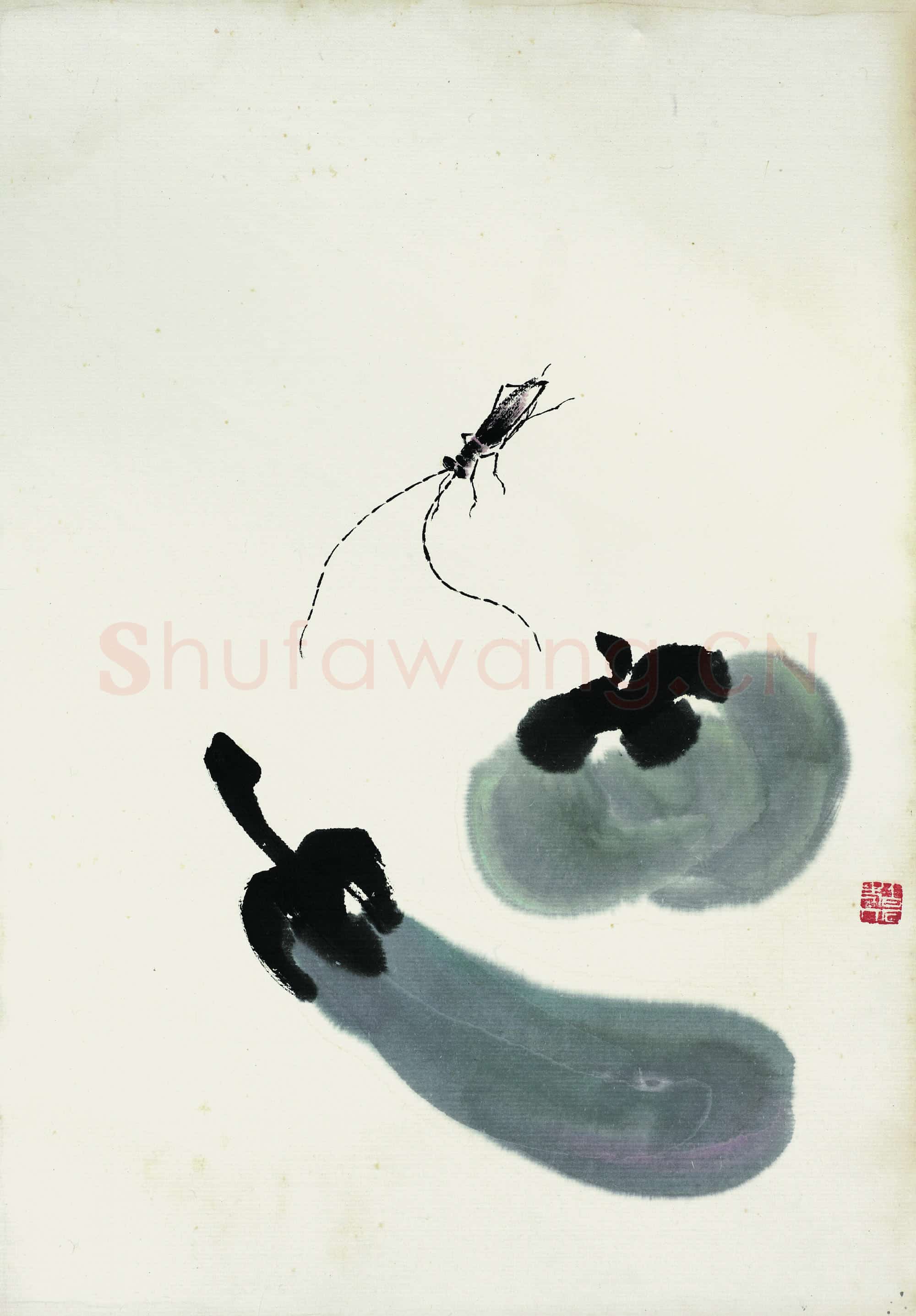 齐白石 国画作品精选-424