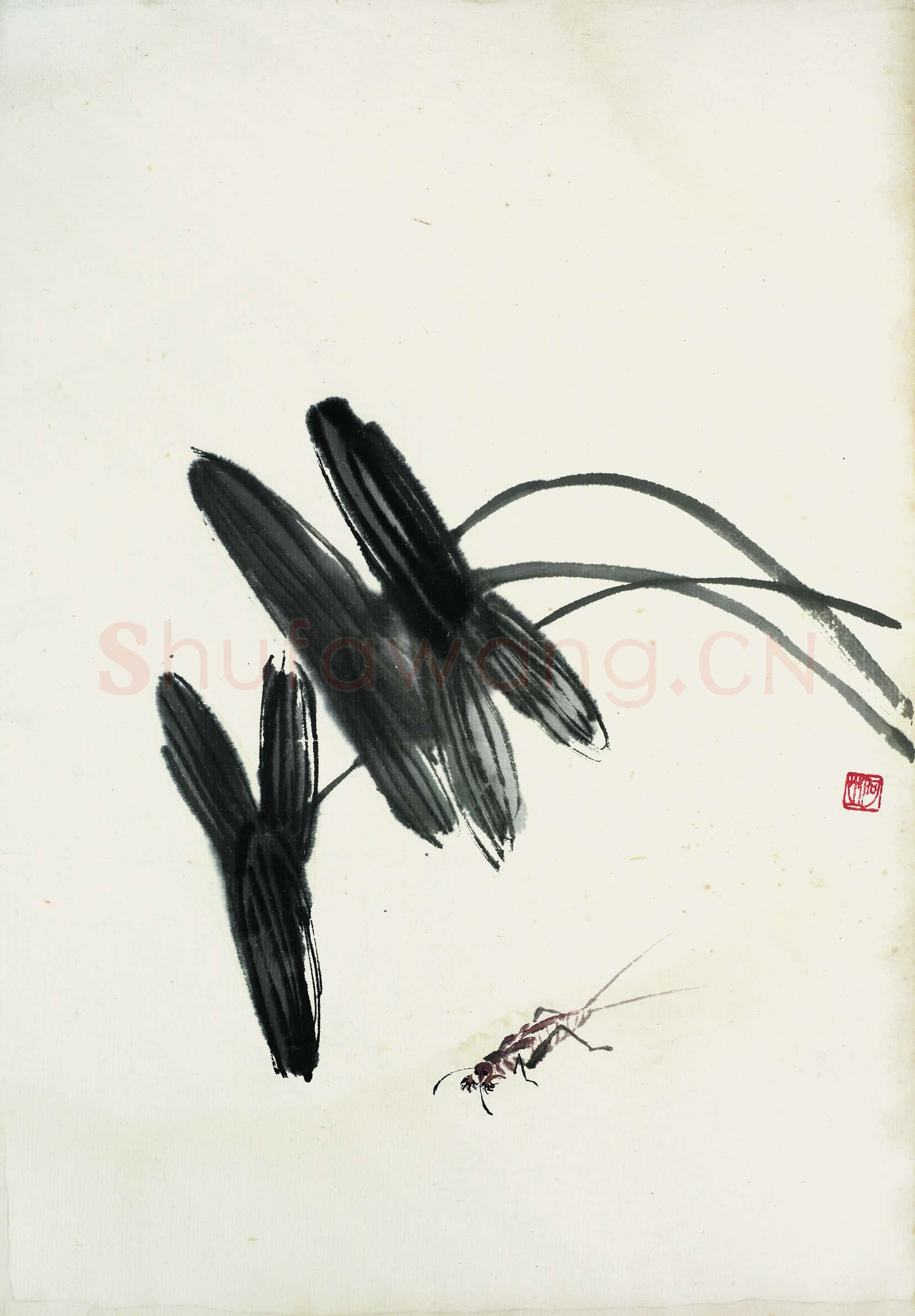 齐白石 国画作品精选-425