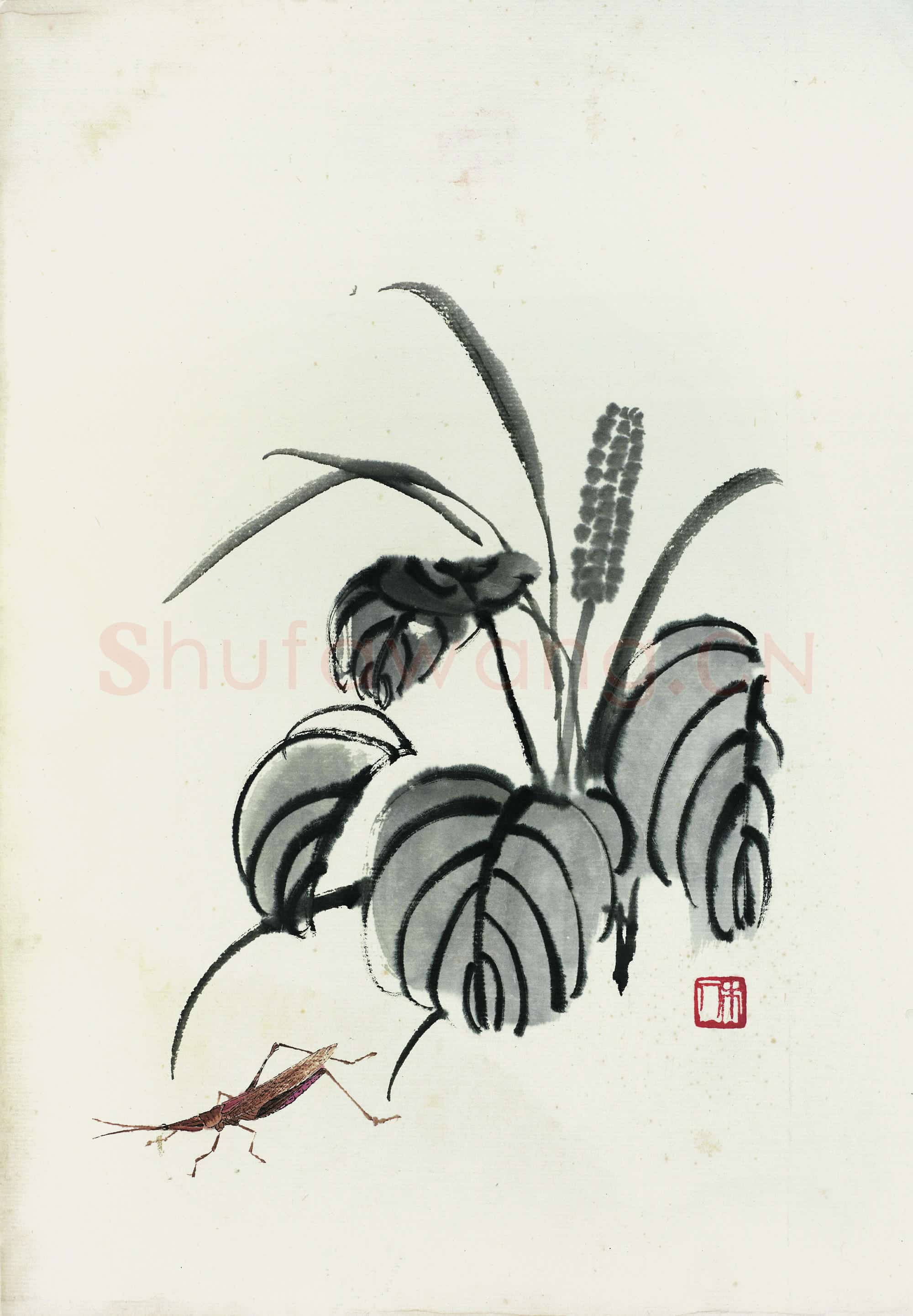 近现代 齐白石 国画作品精选-427