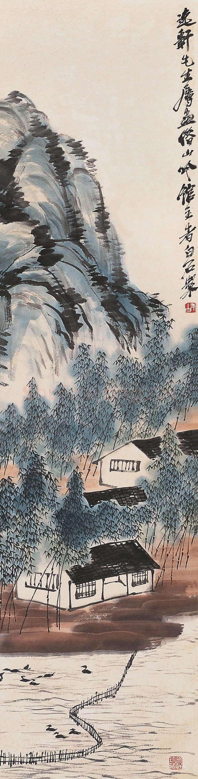 齐白石 国画作品精选-486