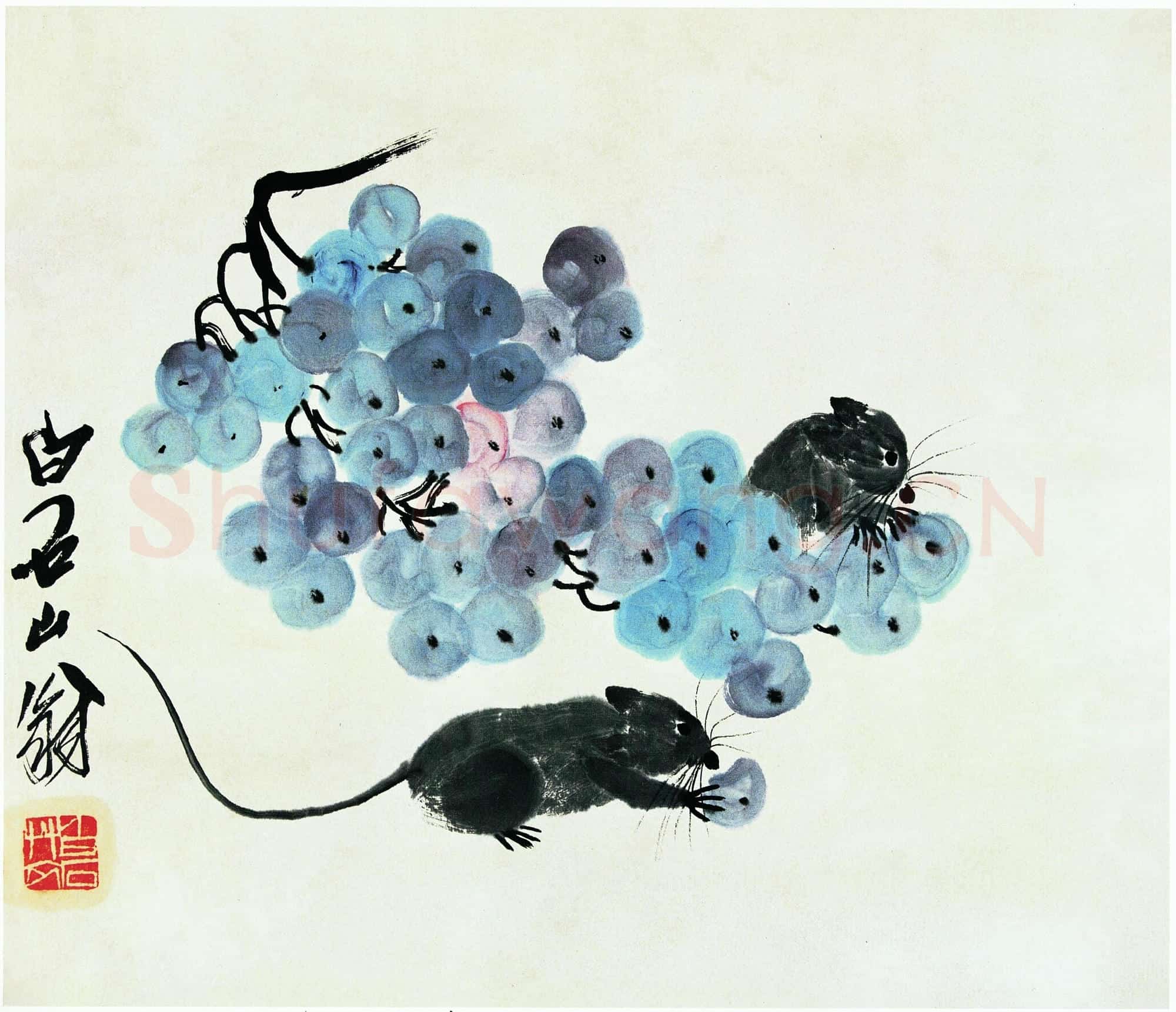 近现代 齐白石 国画作品精选-504