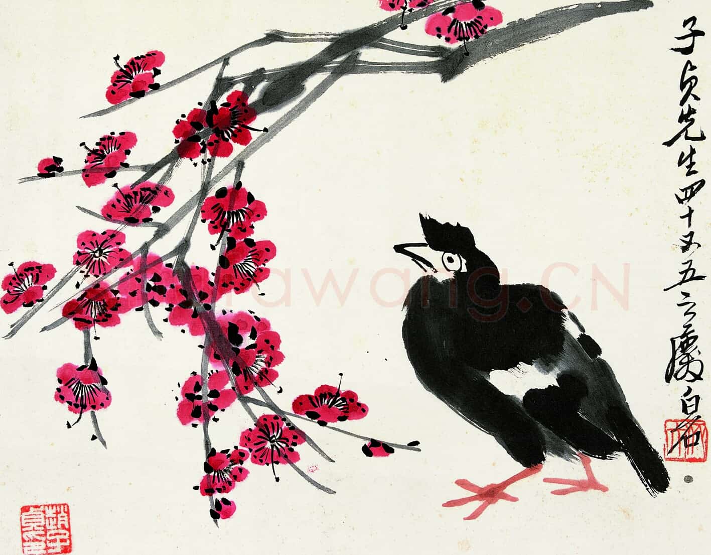 近现代 齐白石 国画作品精选-514