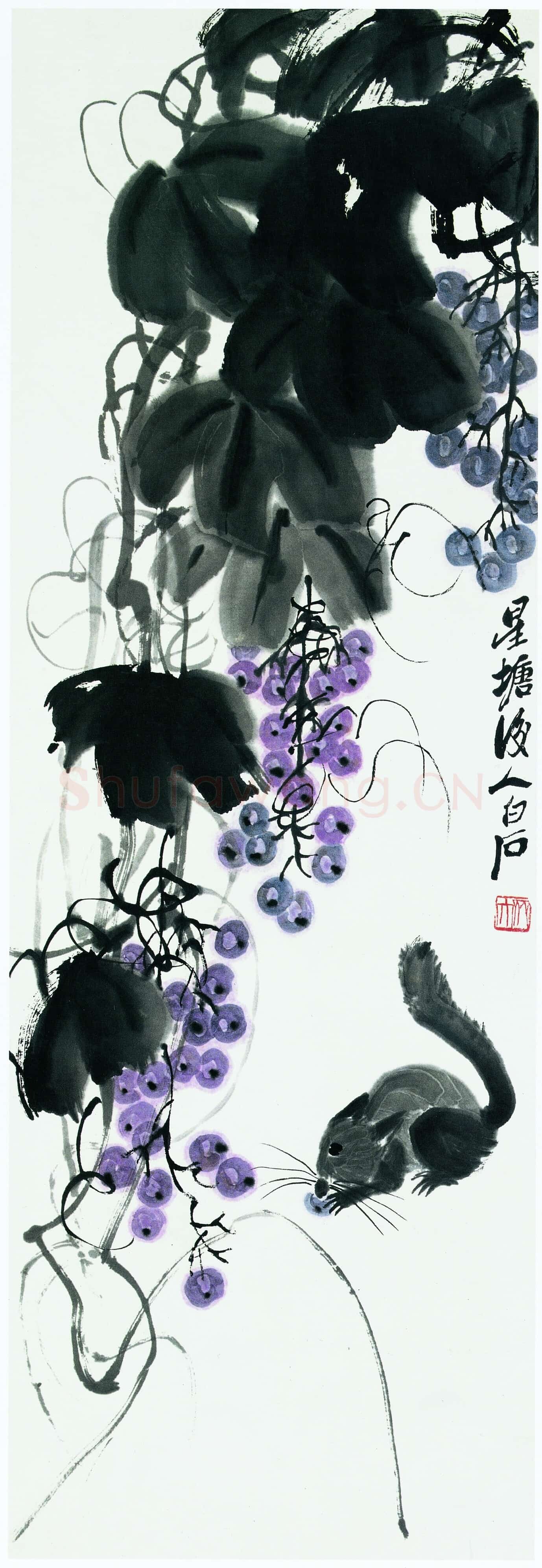 齐白石 国画作品精选-524