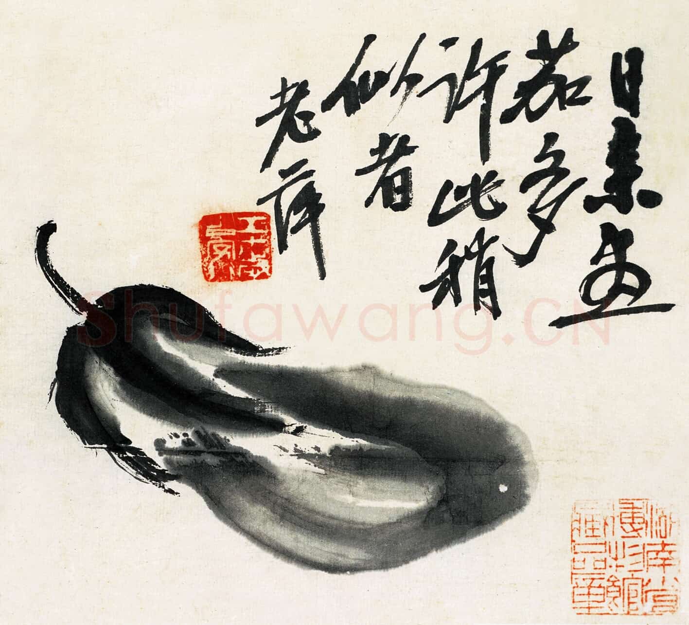近现代 齐白石 国画作品精选-525