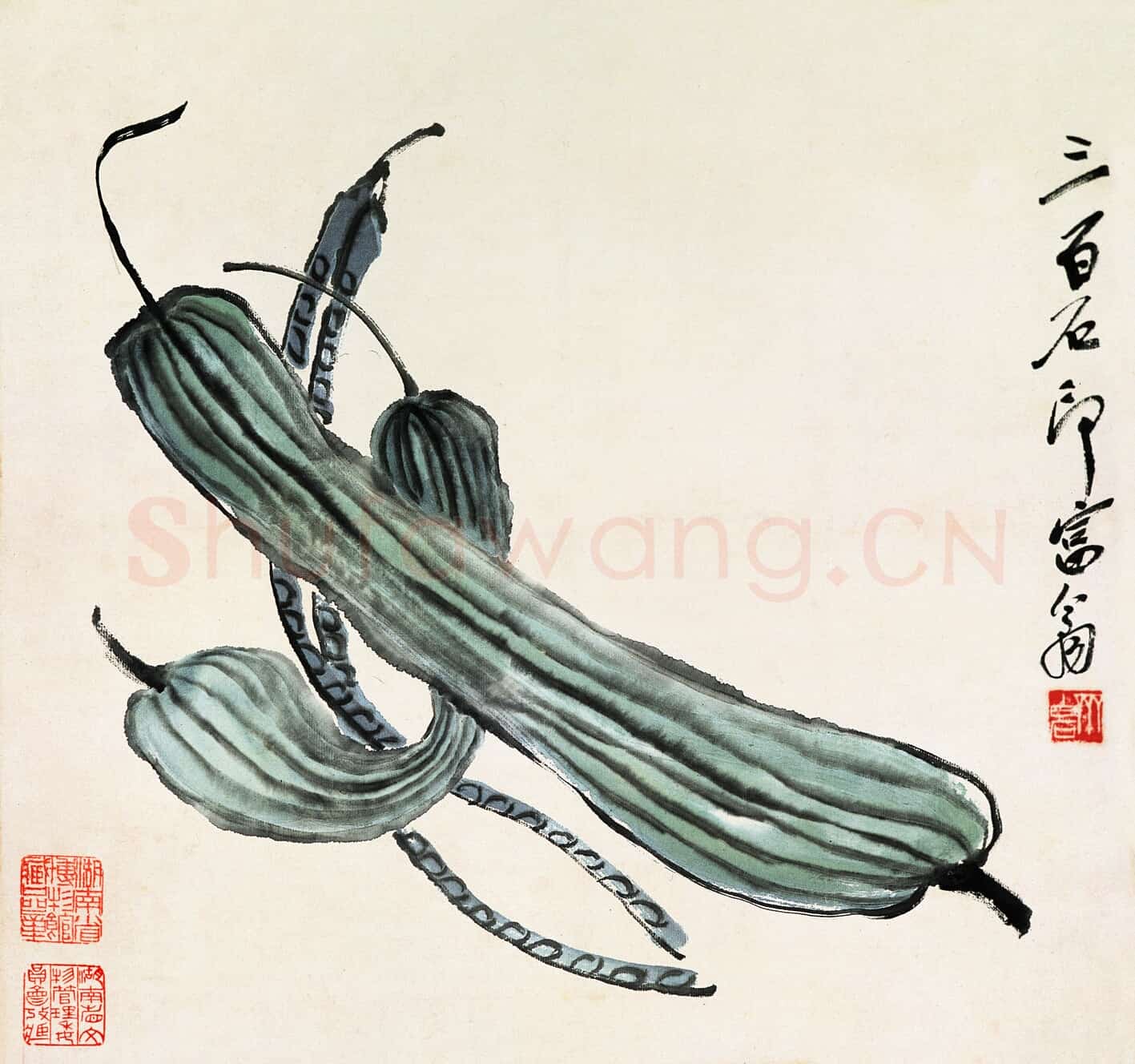 近现代 齐白石 国画作品精选-528