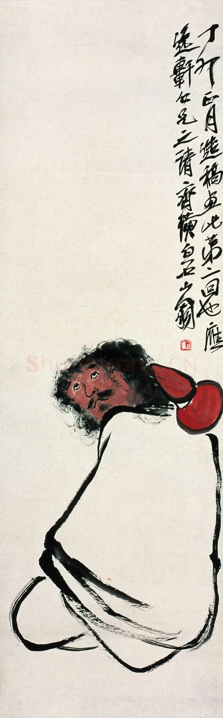 近现代 齐白石人物作品 国画作品精选-529