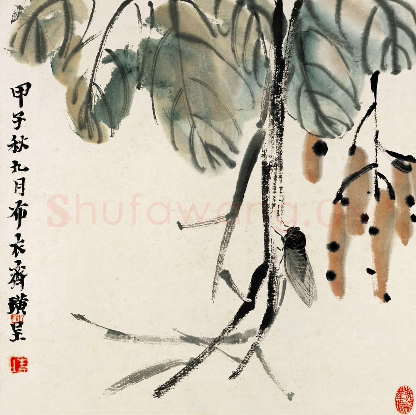 齐白石 国画作品精选-534