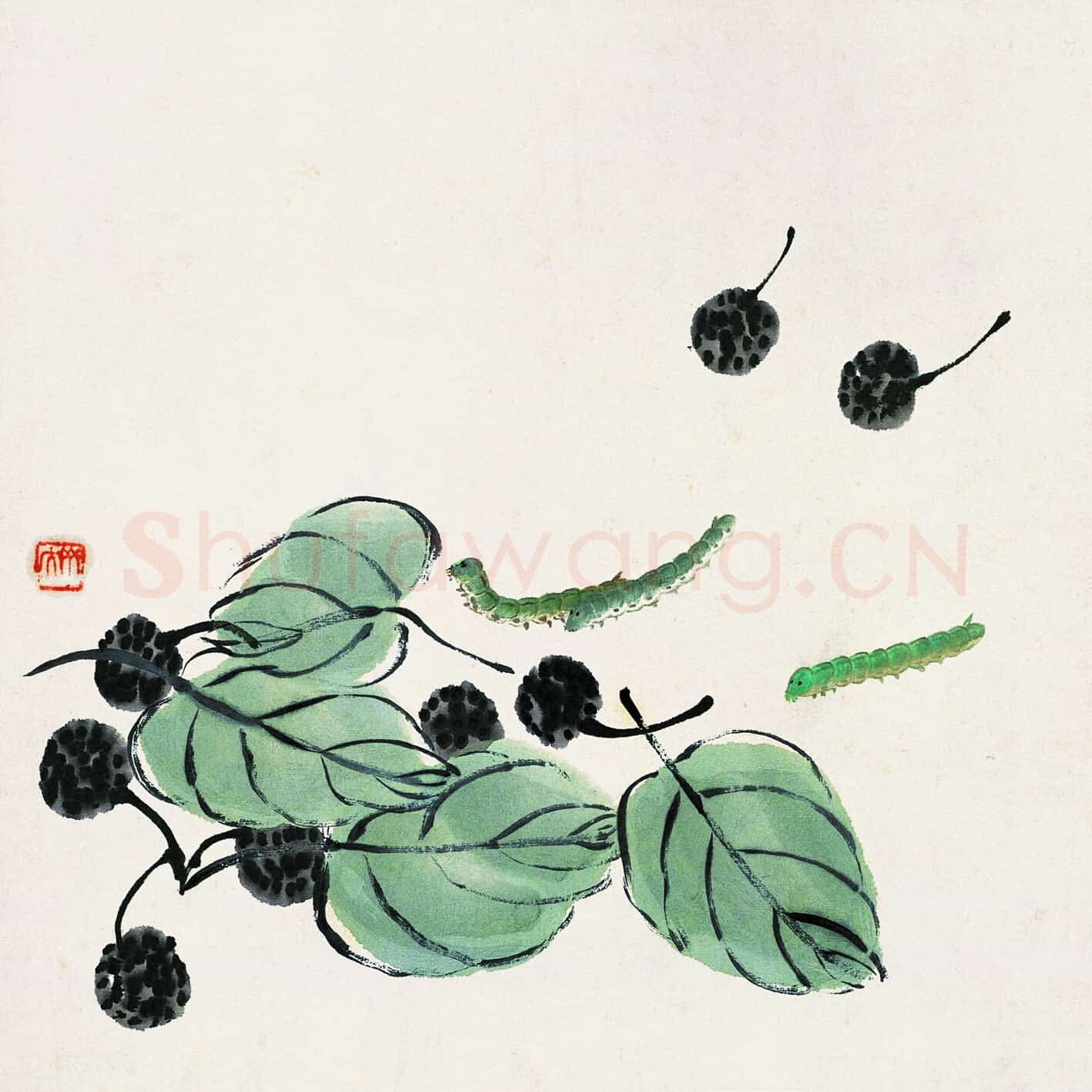 齐白石 国画作品精选-535