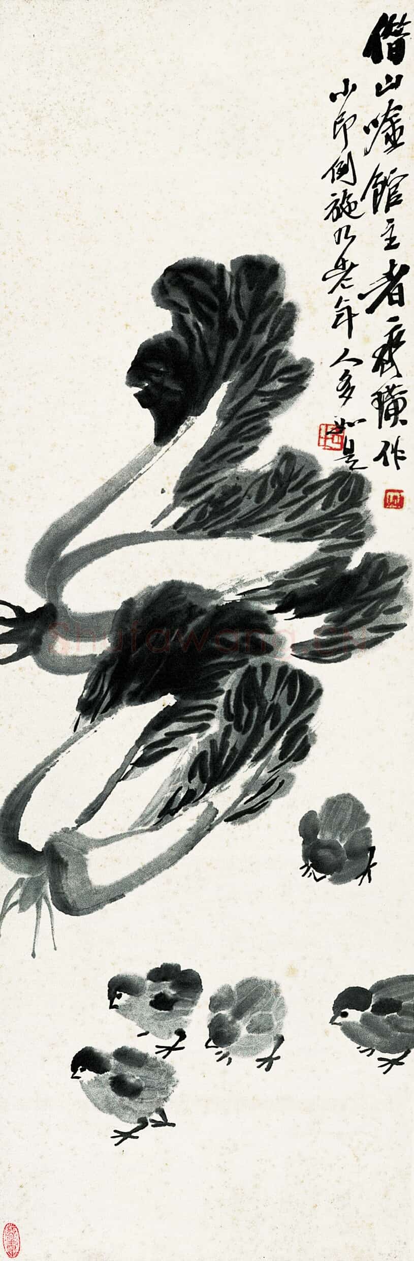 齐白石 国画作品精选-536