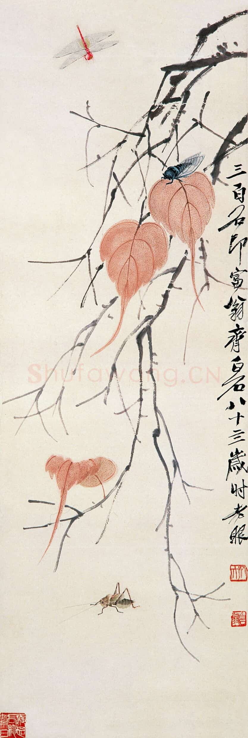 齐白石 国画作品精选-545