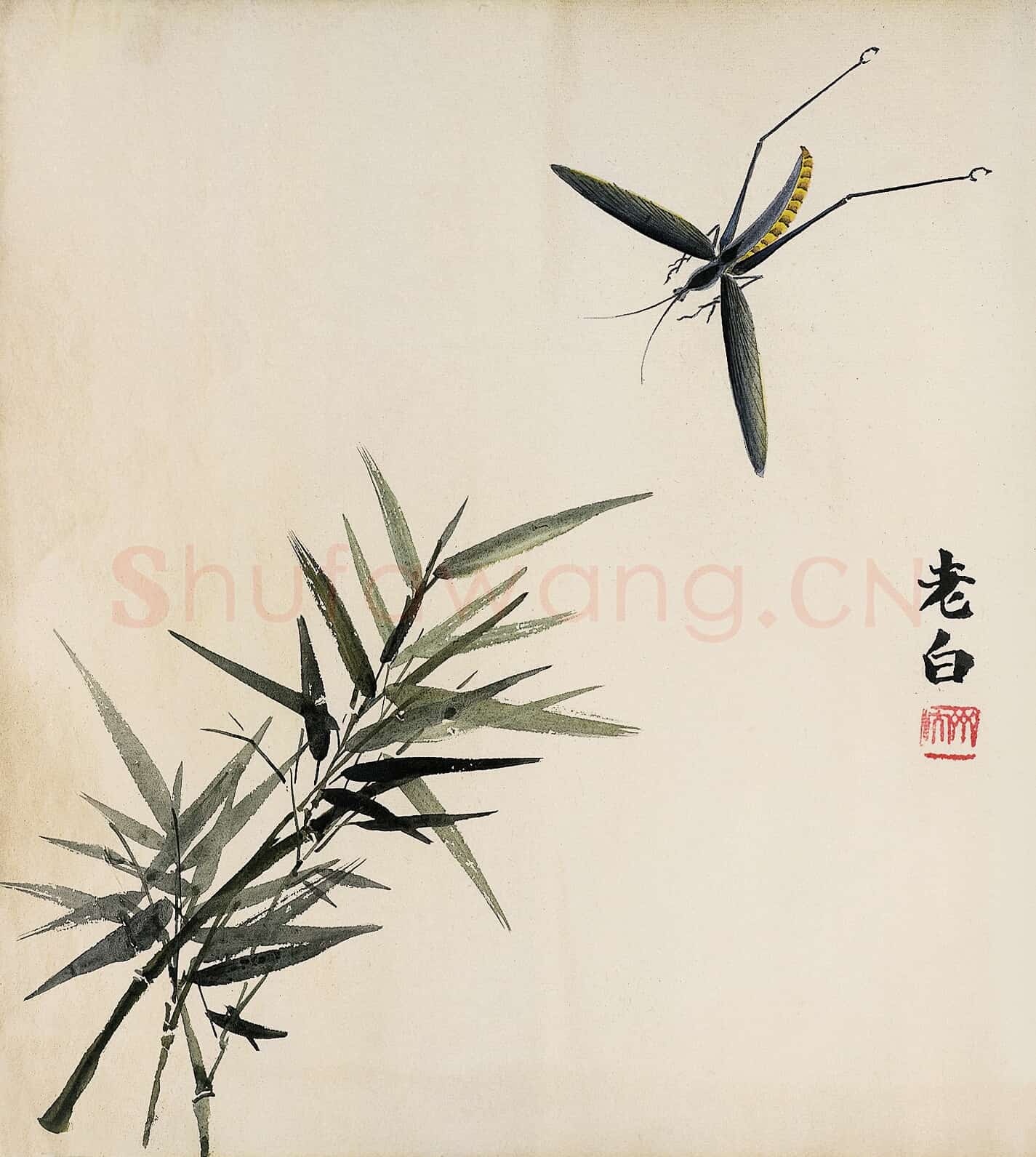 齐白石 国画作品精选-559