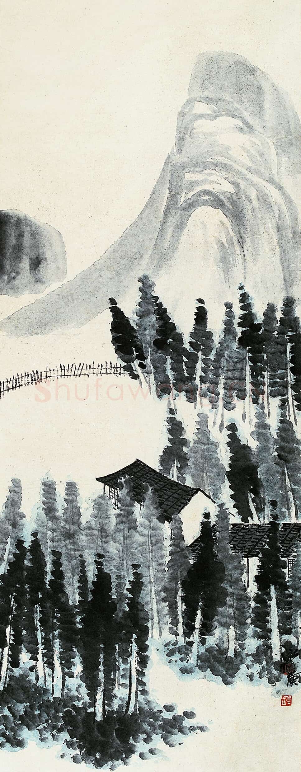 近现代 齐白石 国画作品精选-564