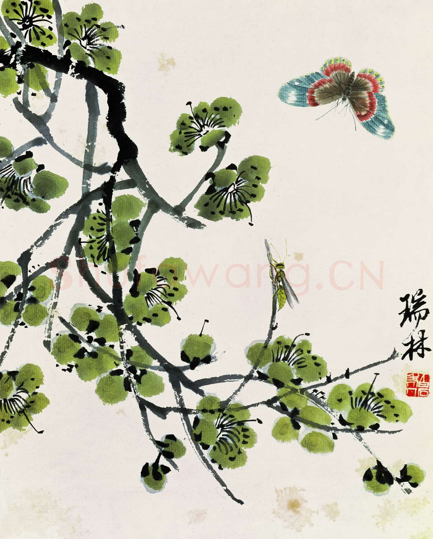 近现代 齐白石 国画作品精选-567