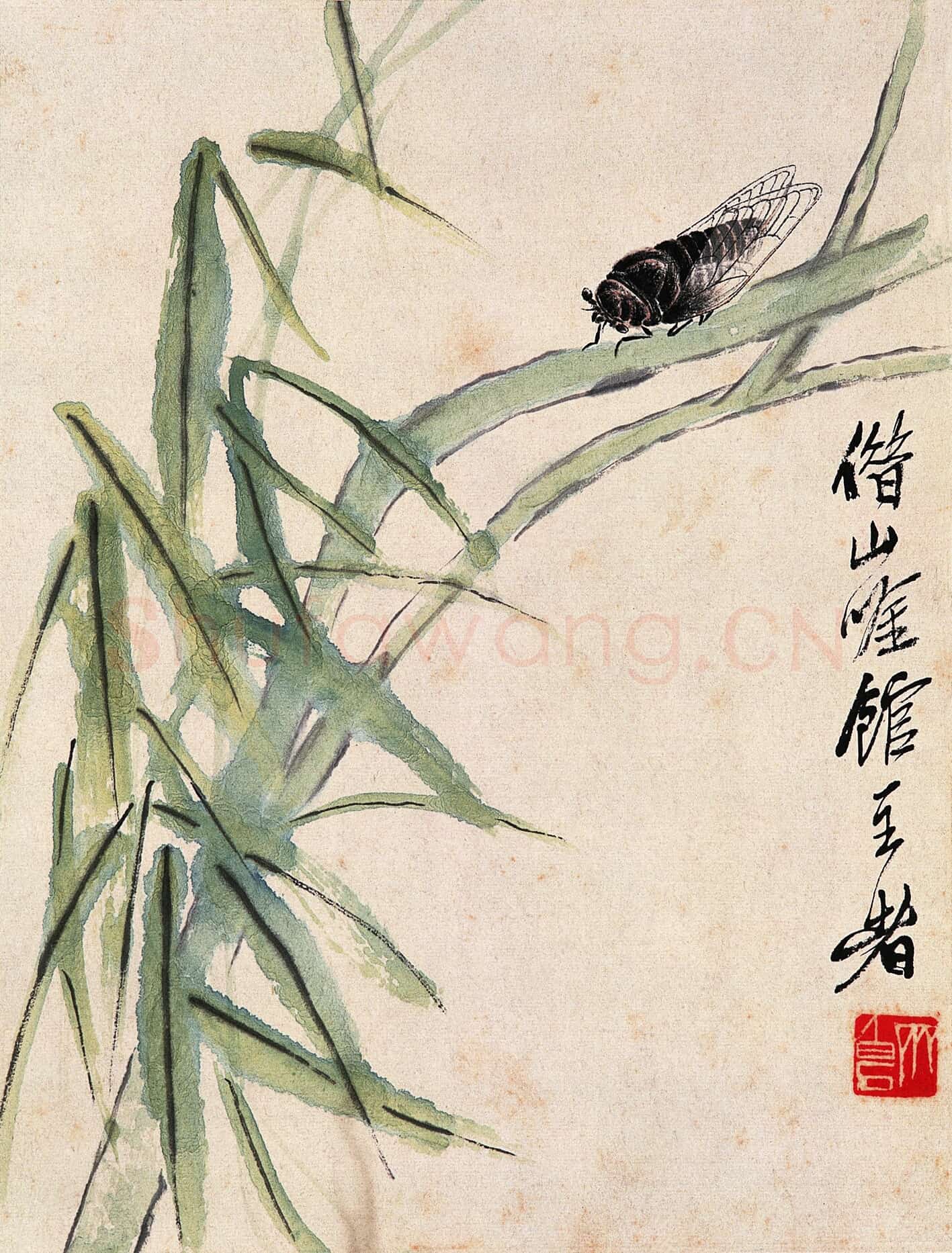 齐白石 国画作品精选-579