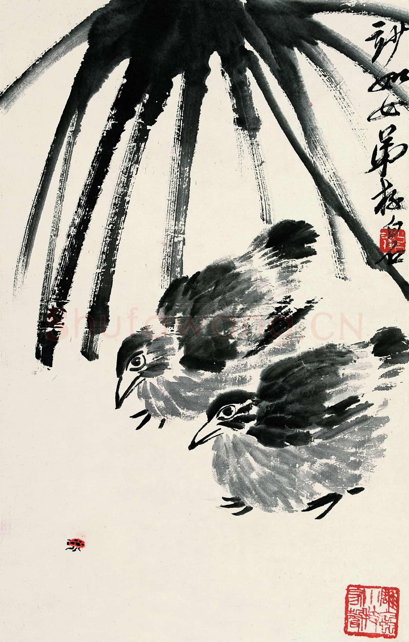 近现代 齐白石 国画作品精选-588