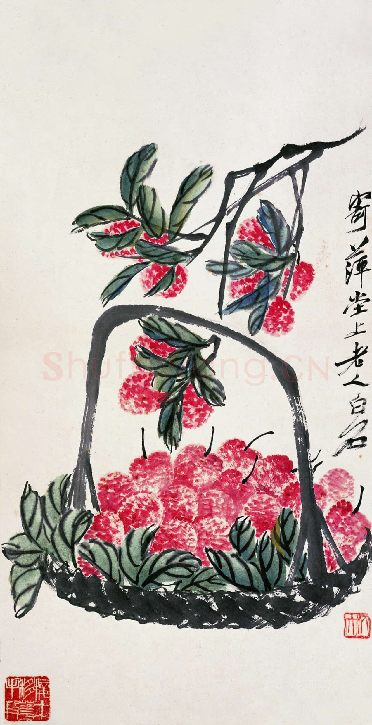近现代 齐白石 国画作品精选-589