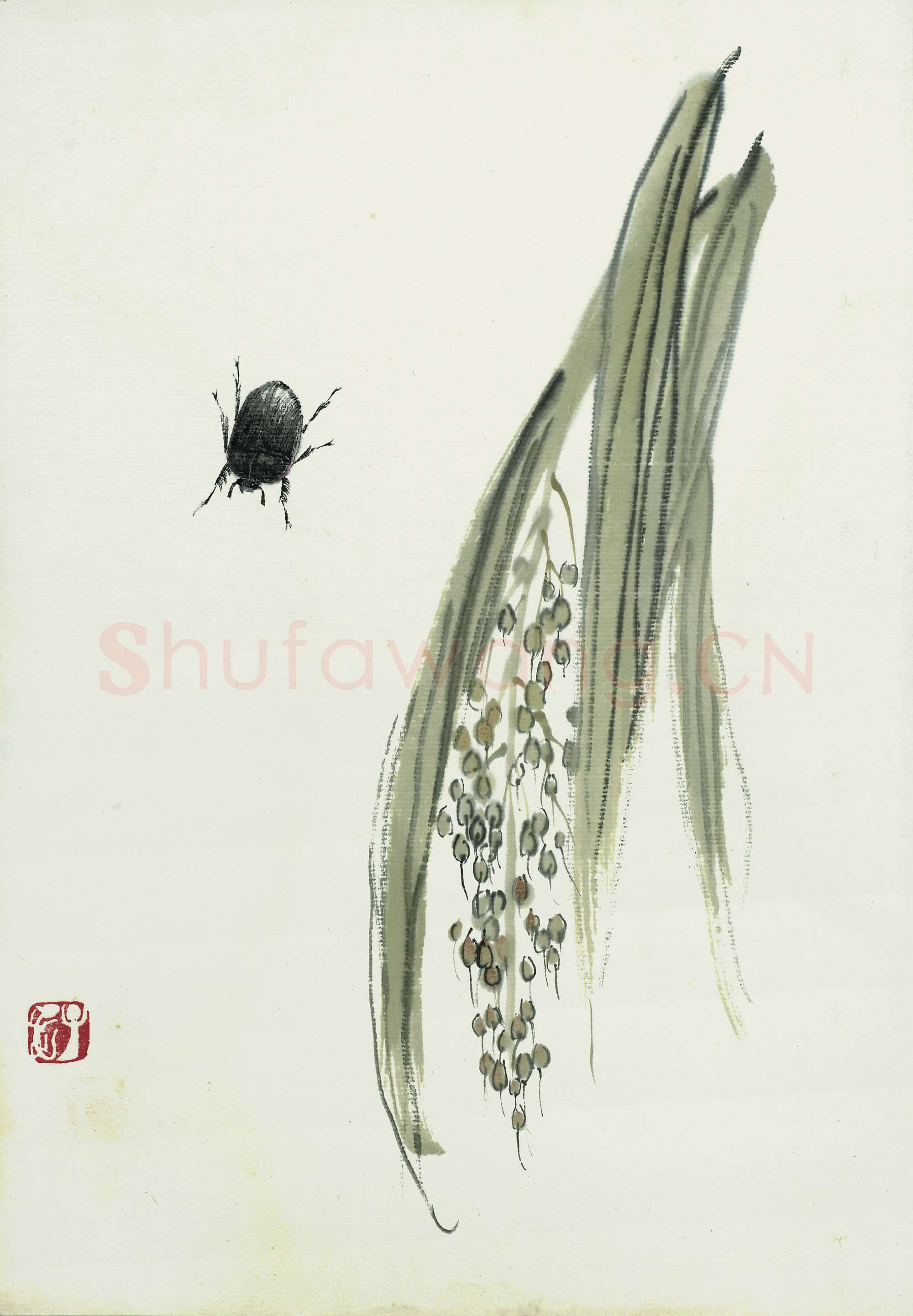 齐白石 国画作品精选-621