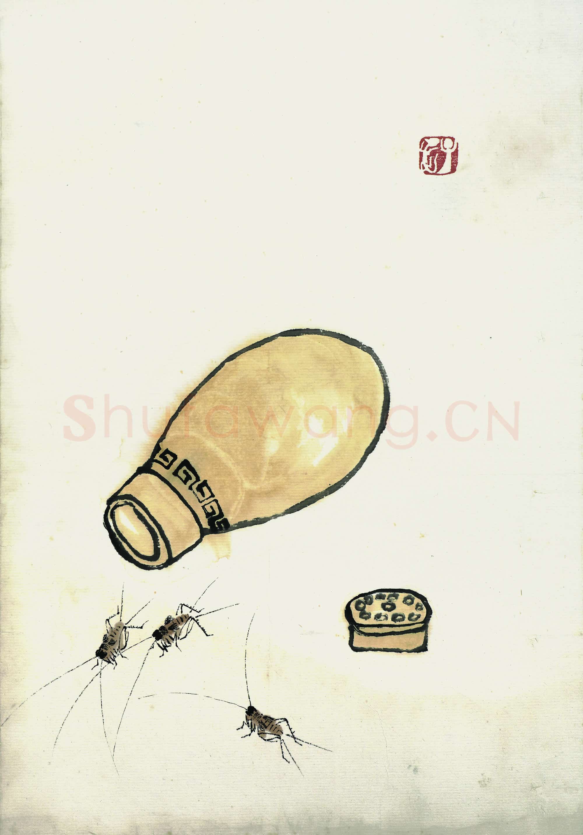 近现代 齐白石 国画作品精选-622