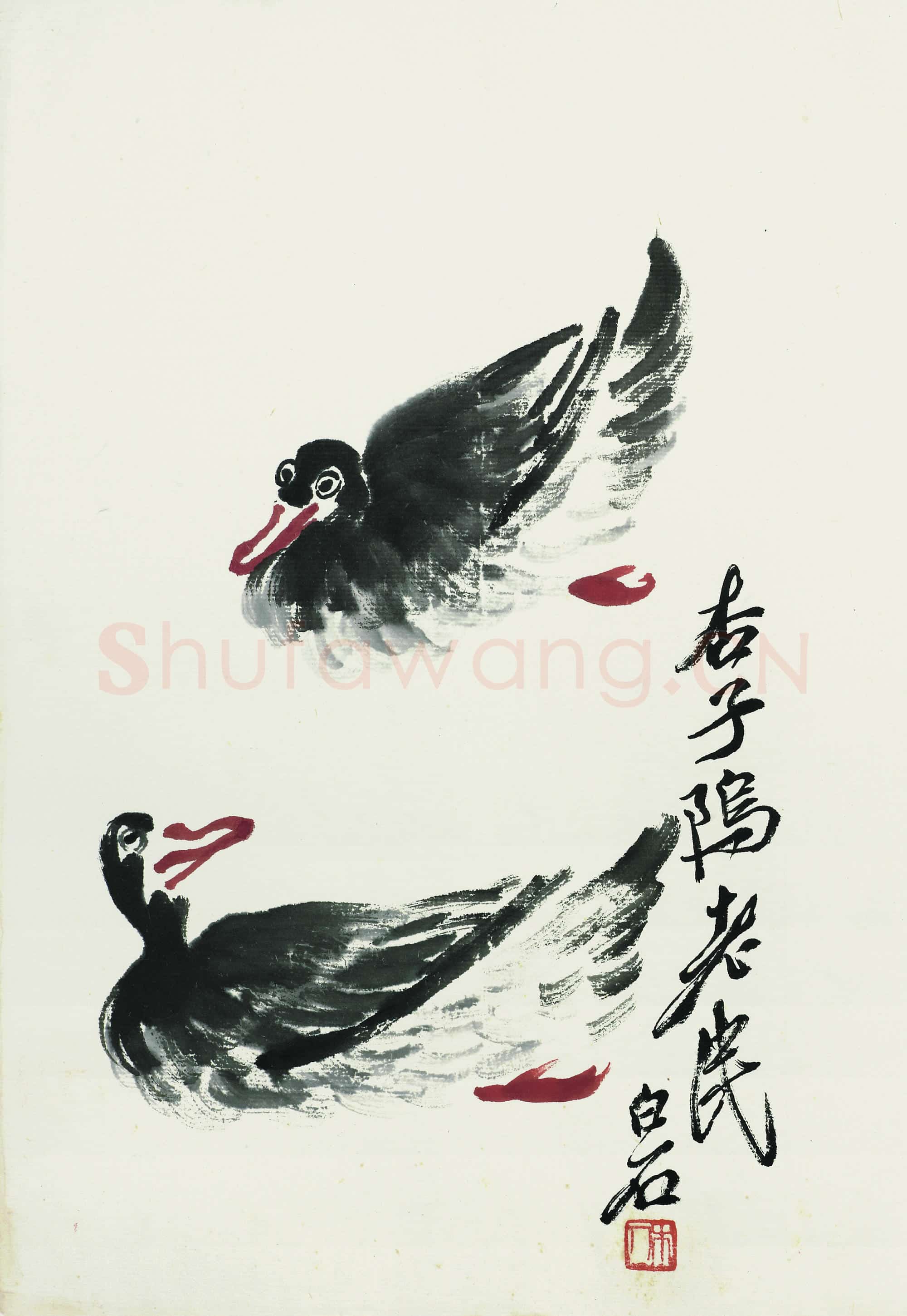 齐白石 国画作品精选-636