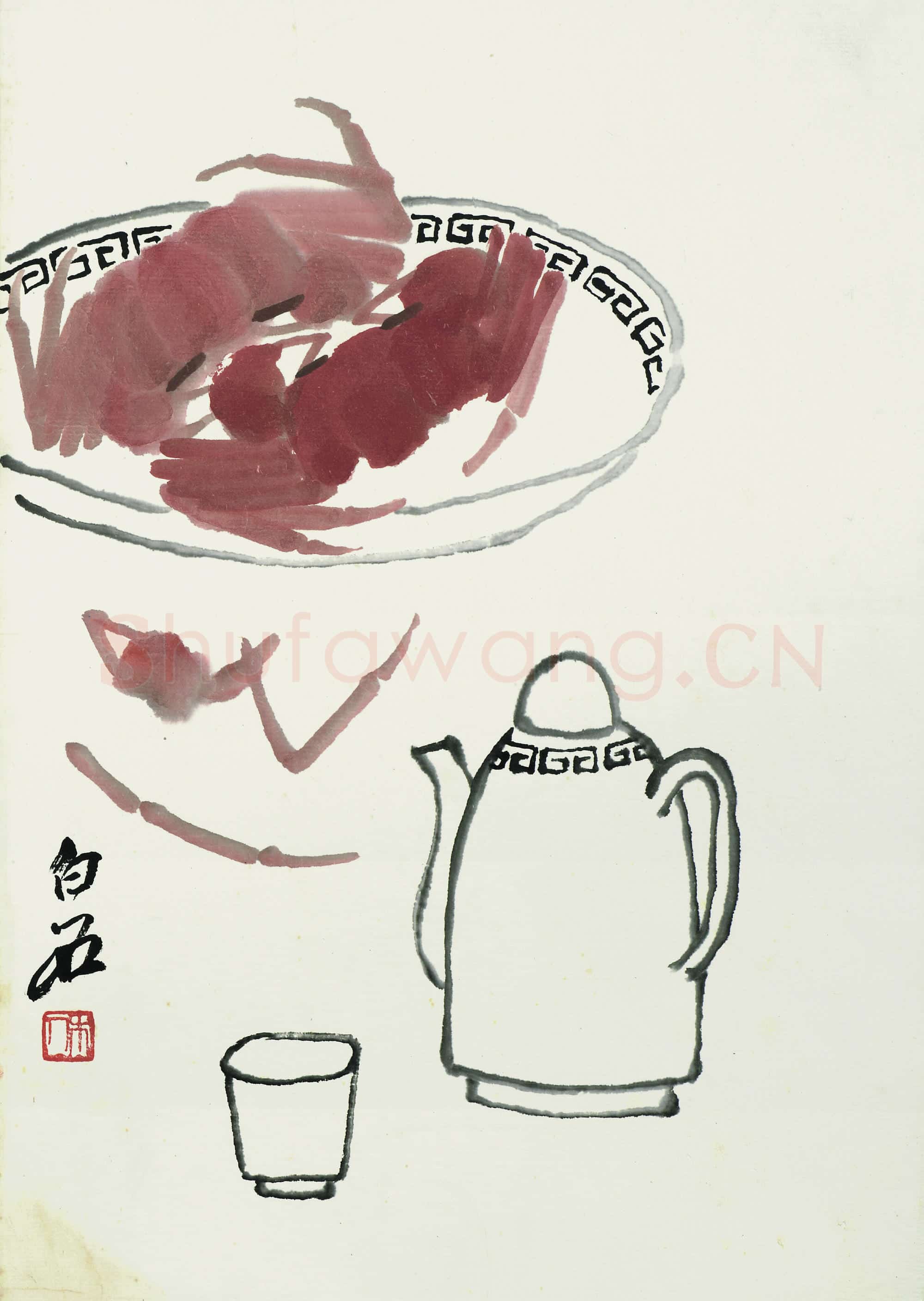 齐白石 国画作品精选-661