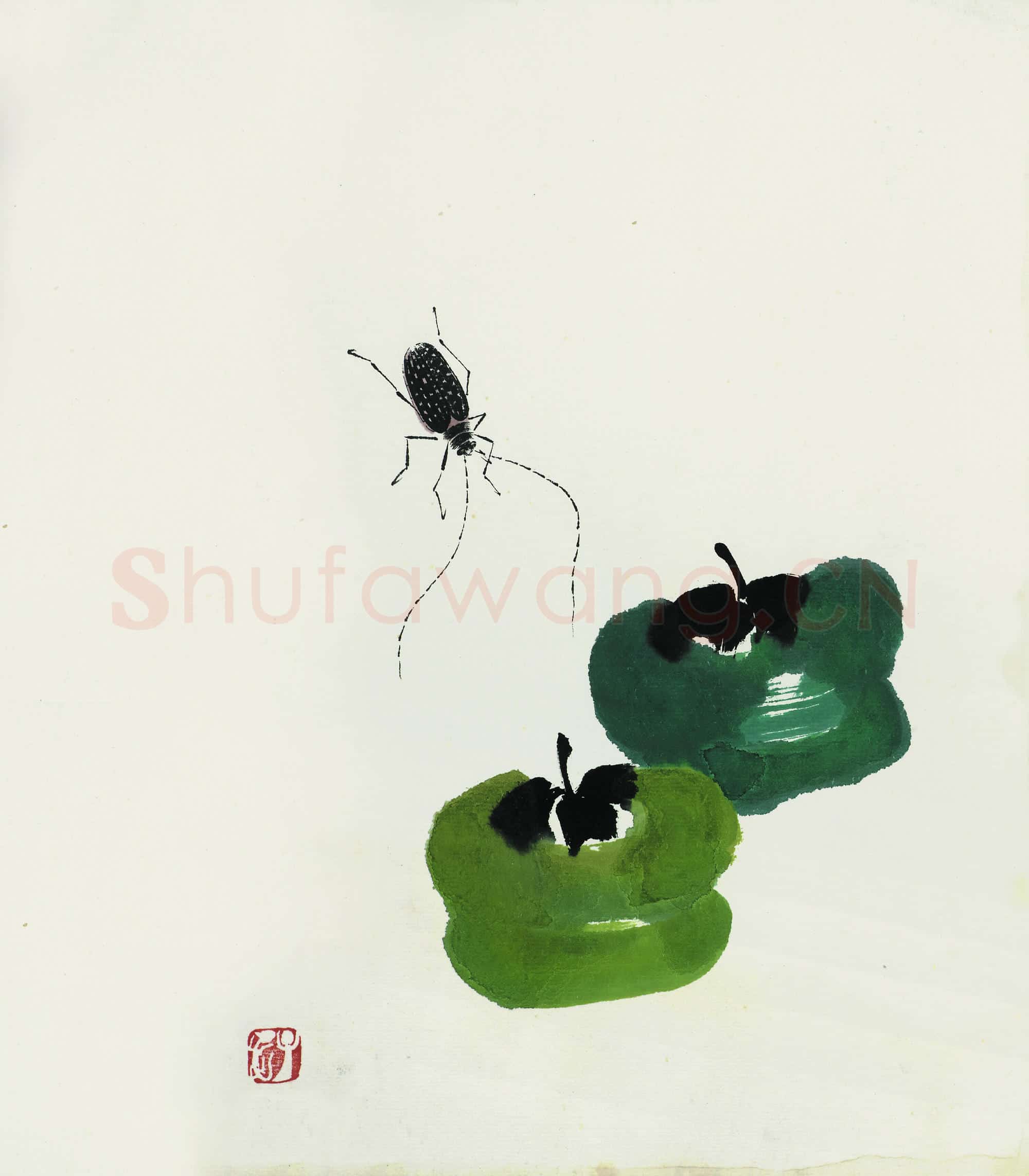 齐白石 国画作品精选-664