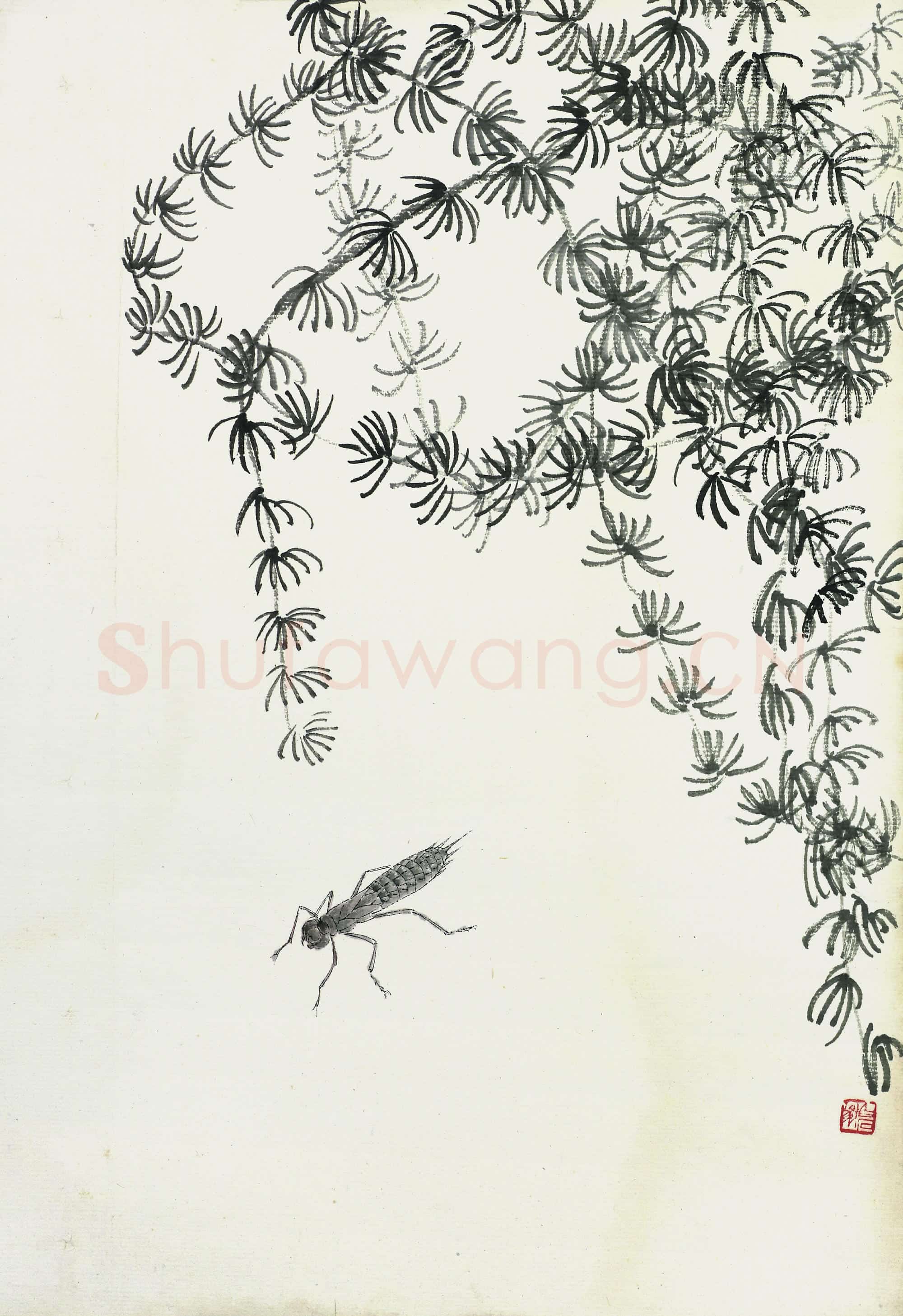 齐白石 国画作品精选-666