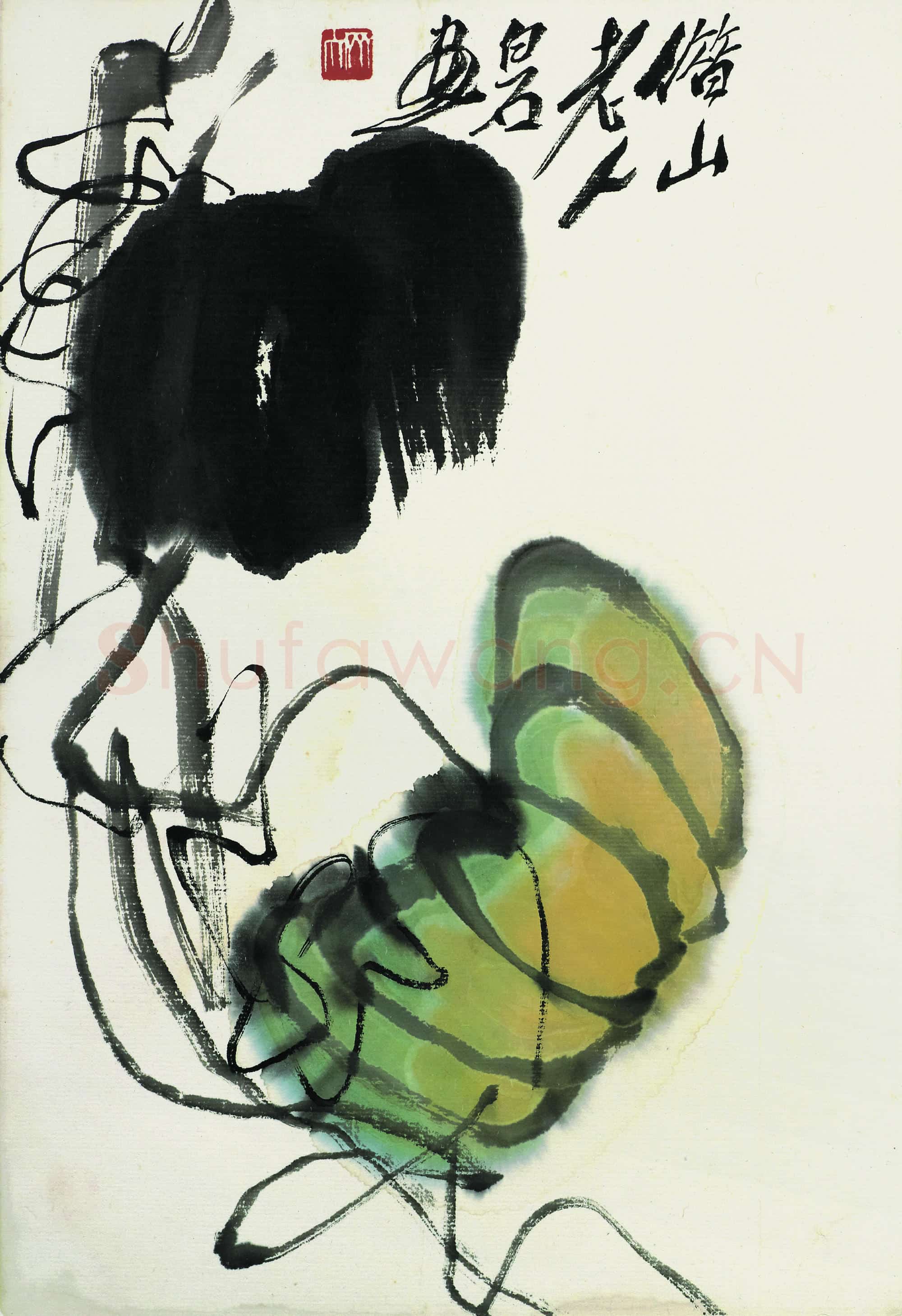 齐白石 国画作品精选-672