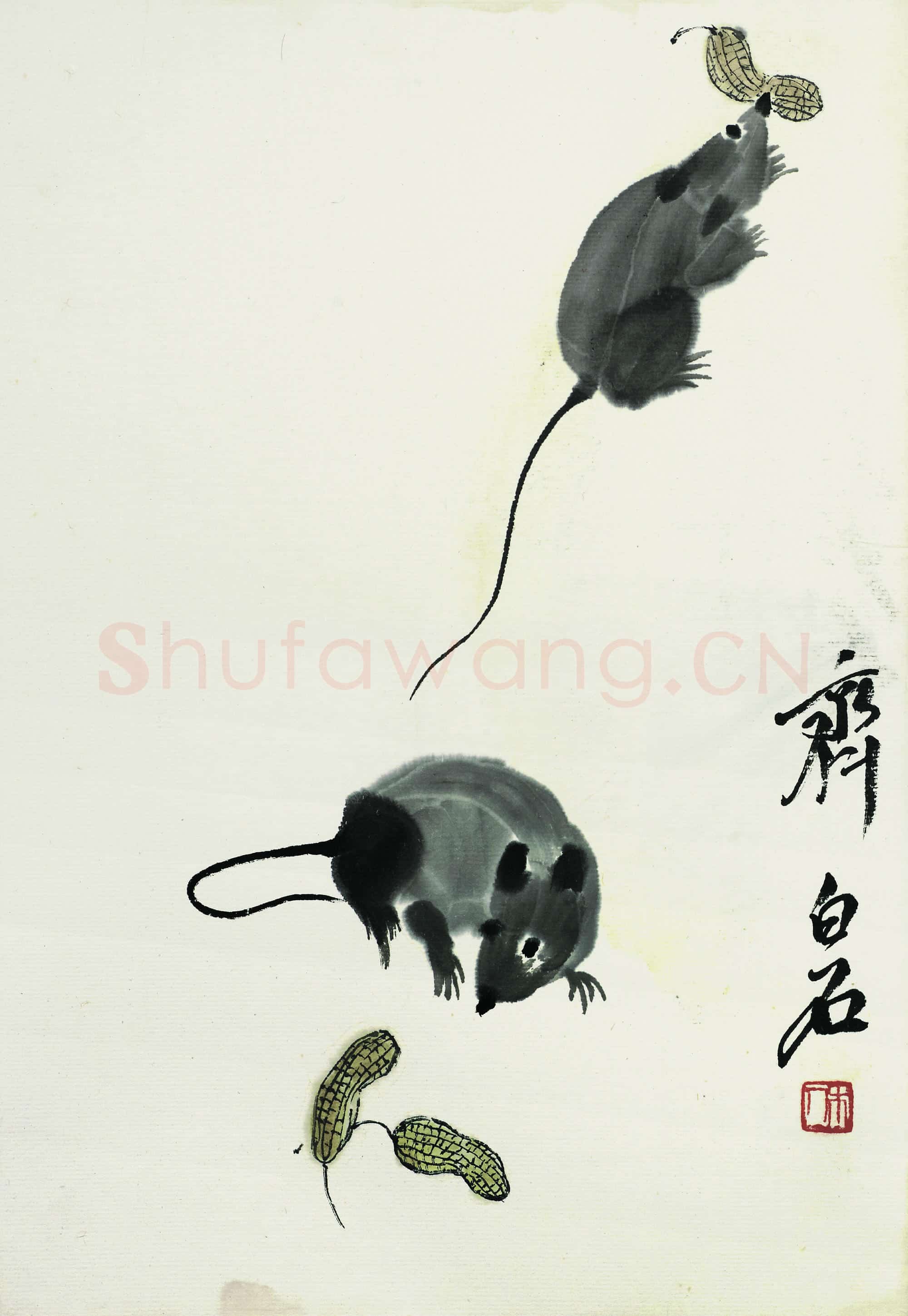 近现代 齐白石 国画作品精选-686