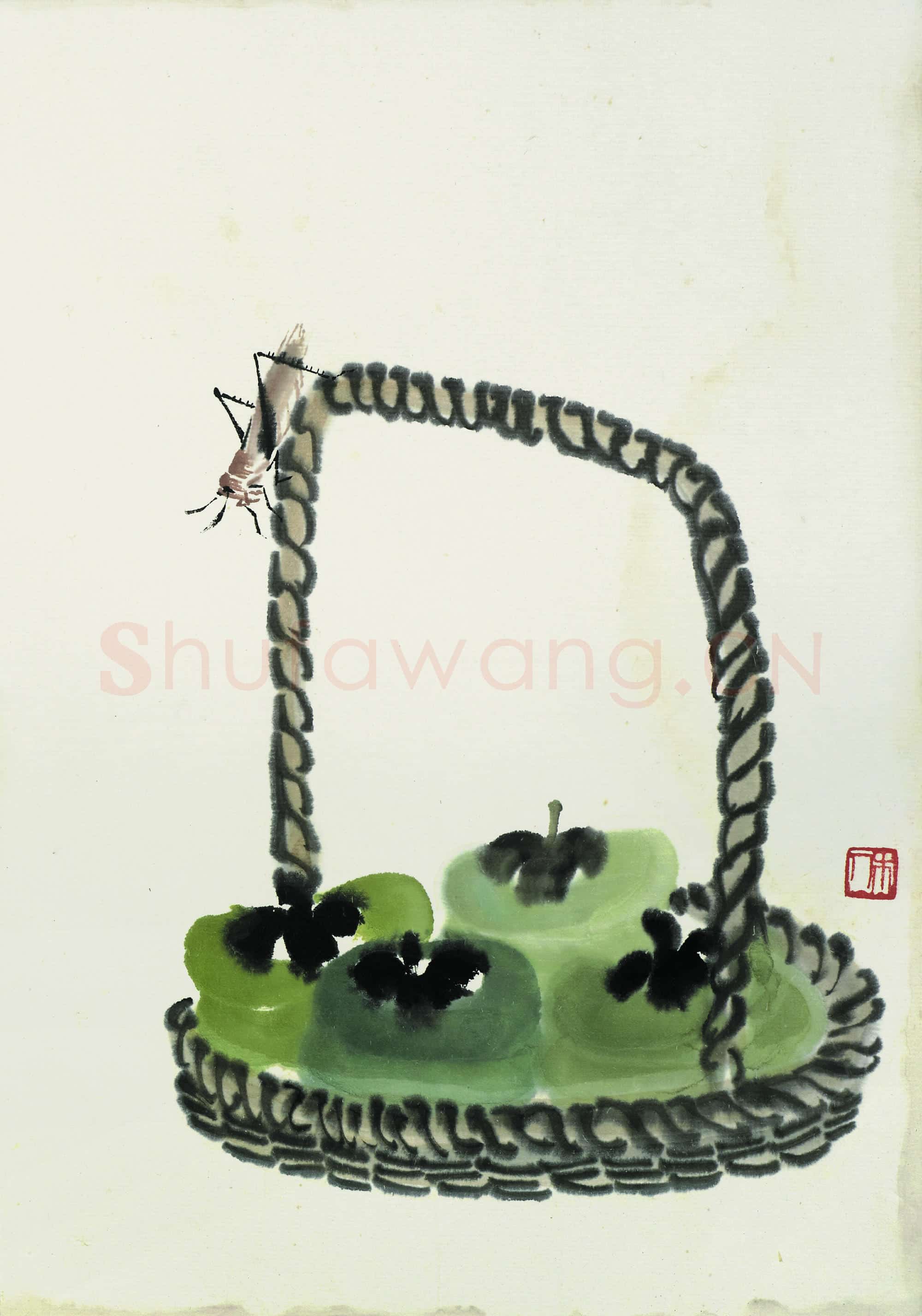 近现代 齐白石 国画作品精选-687