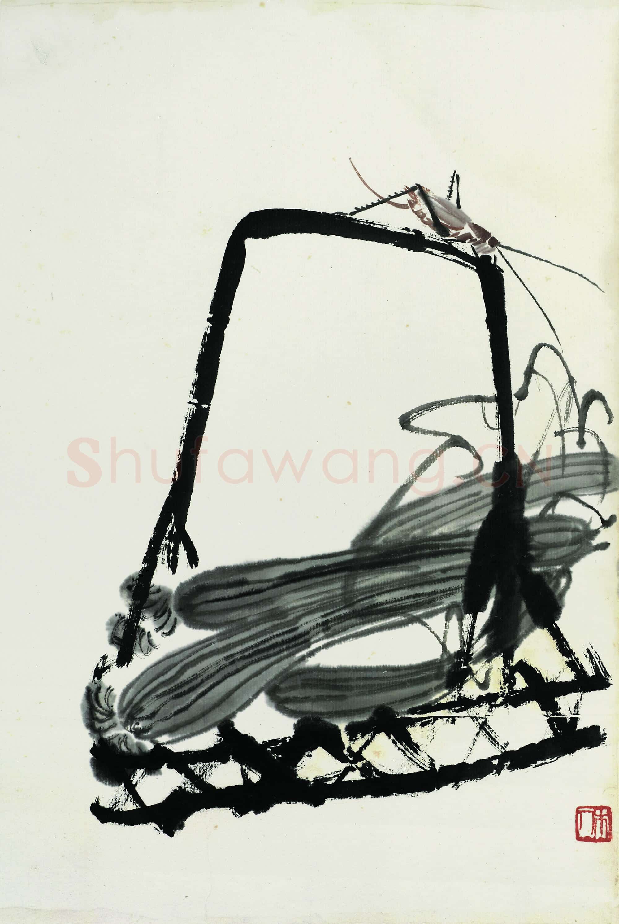 近现代 齐白石 国画作品精选-700