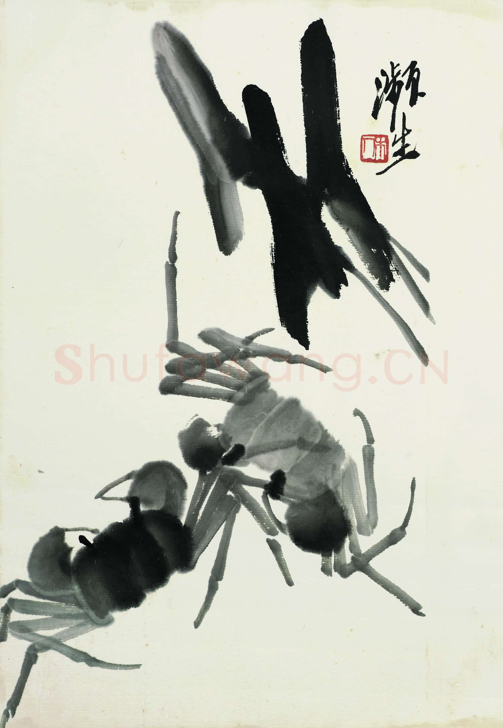 齐白石 国画作品精选-702