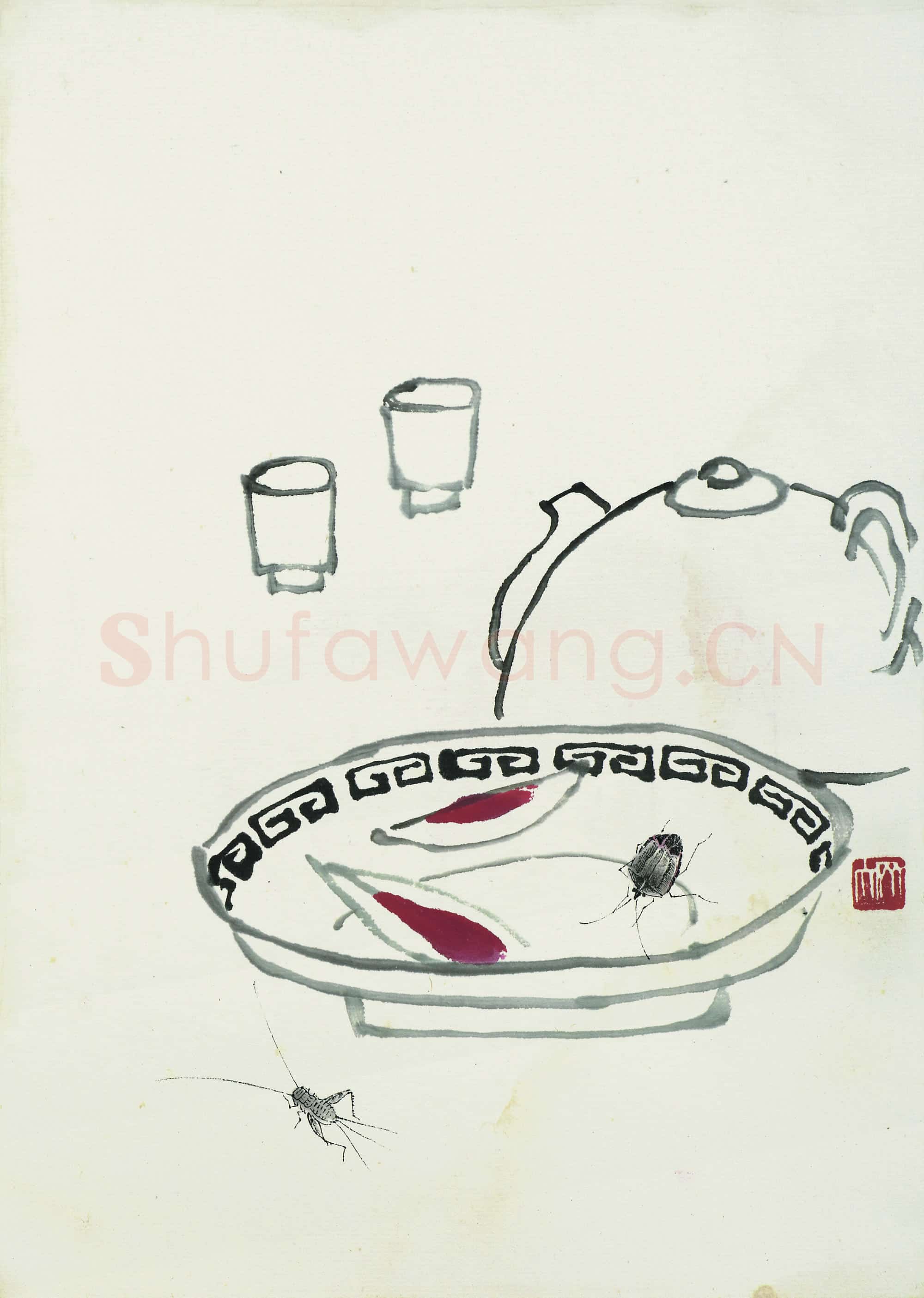 齐白石 国画作品精选-717