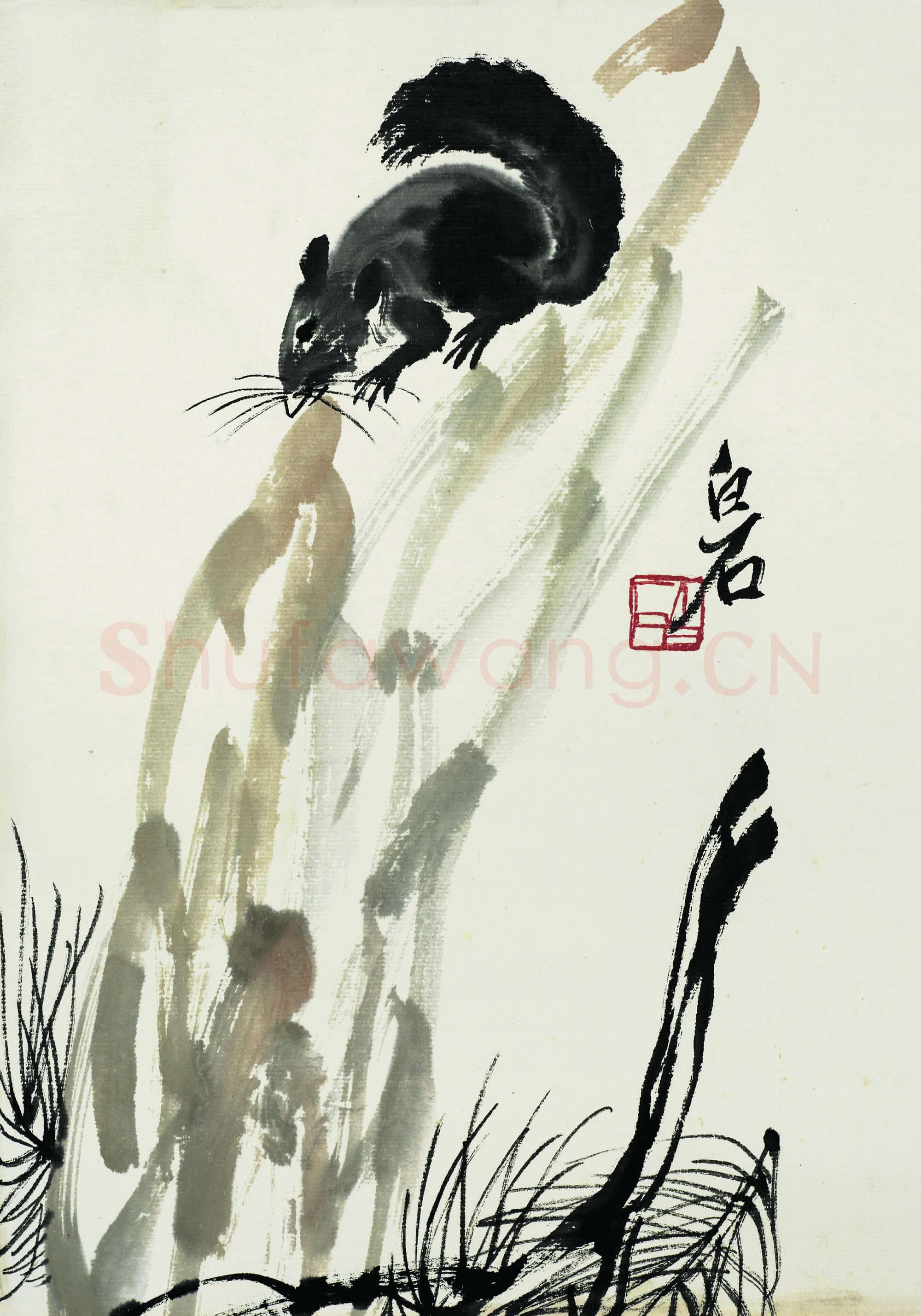 齐白石 国画作品精选-735