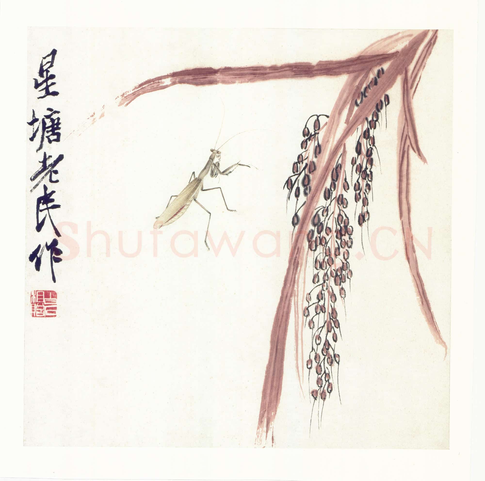 齐白石 国画作品精选-748