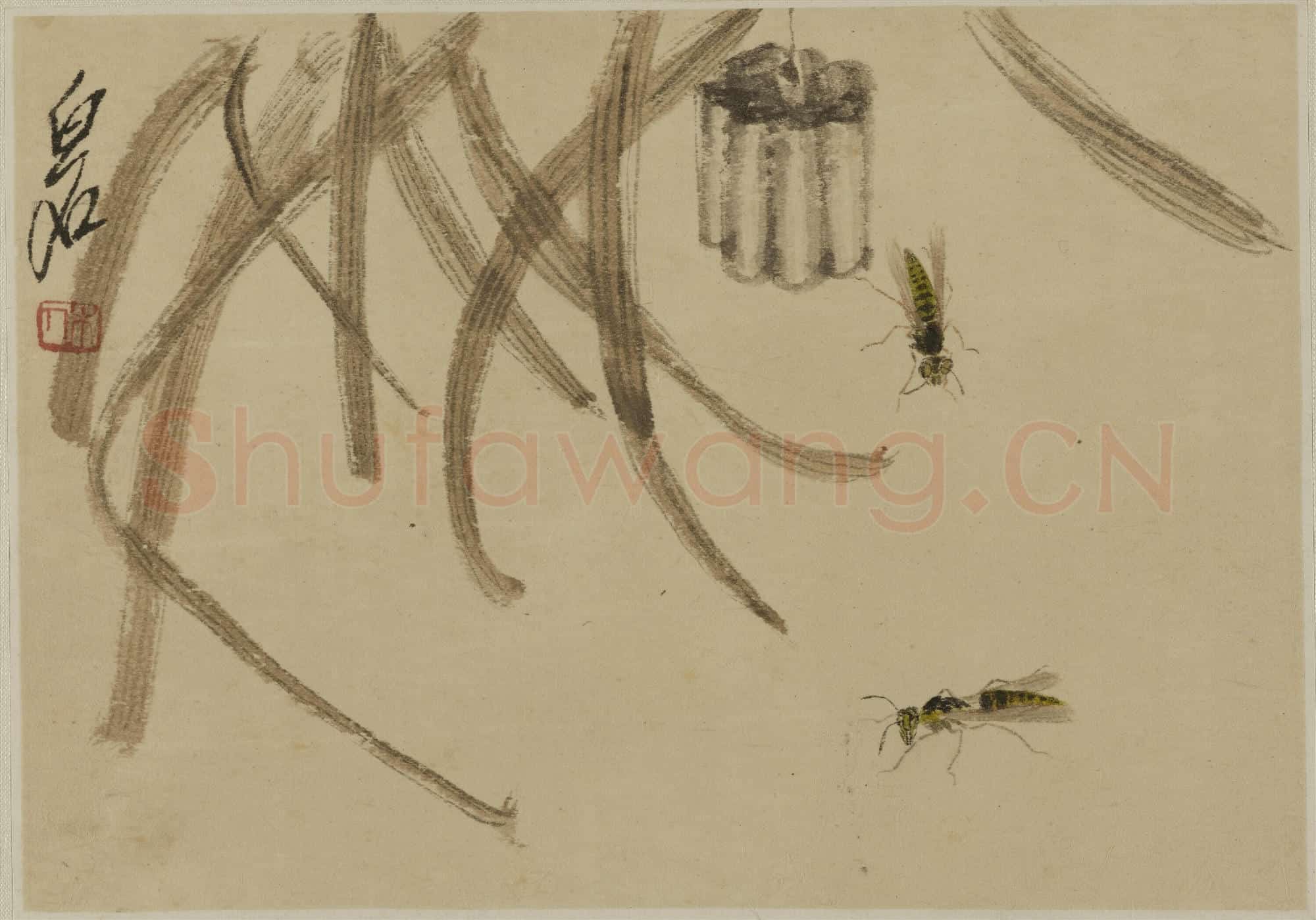 齐白石 国画作品精选-765