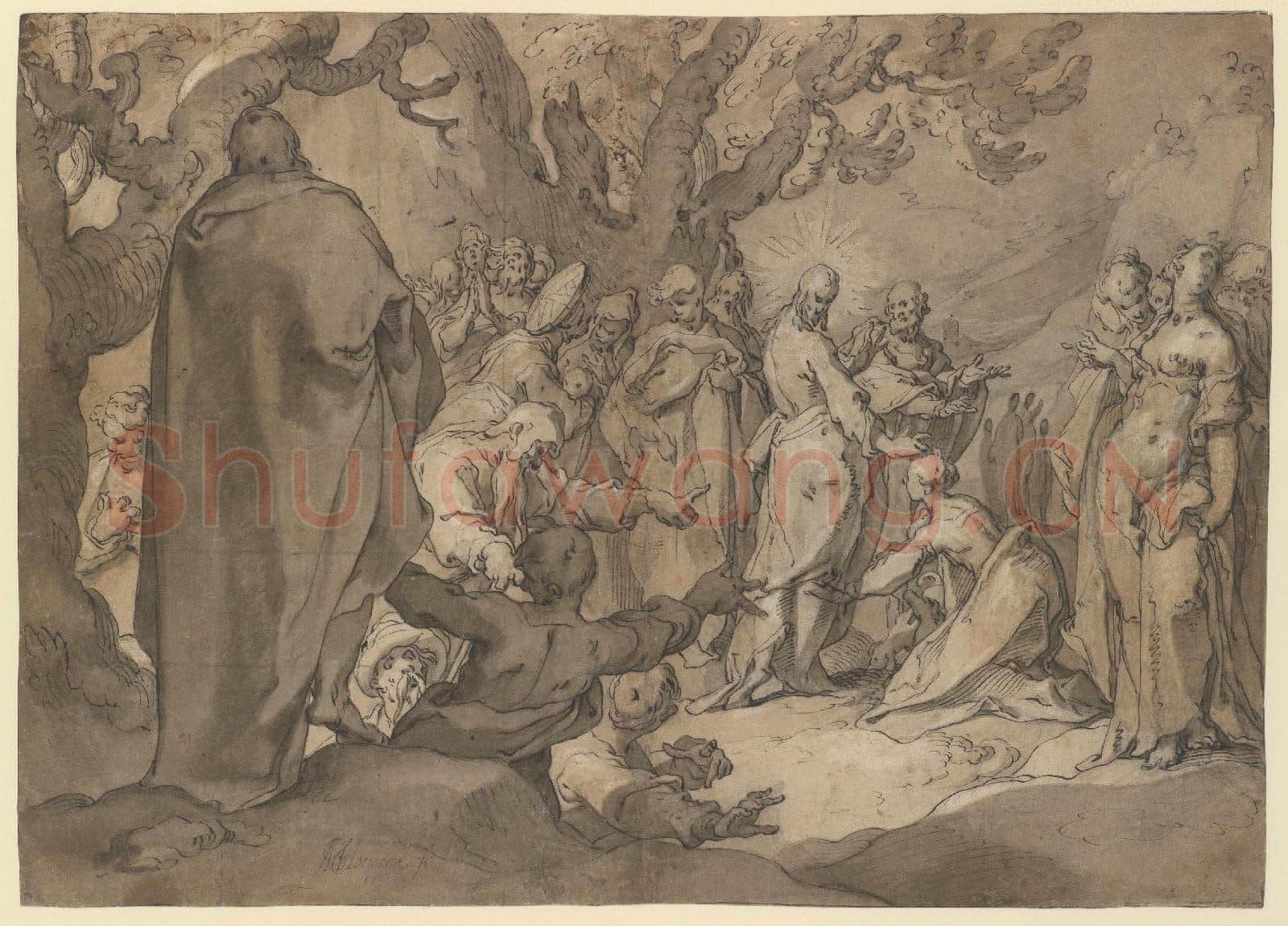 Abraham Bloemaert-Christ and the Canaanite Women.tif