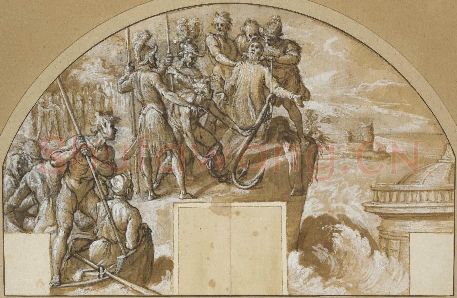 Agostino Ciampelli-The Martyrdom of Saint Clement I, Pope.tif