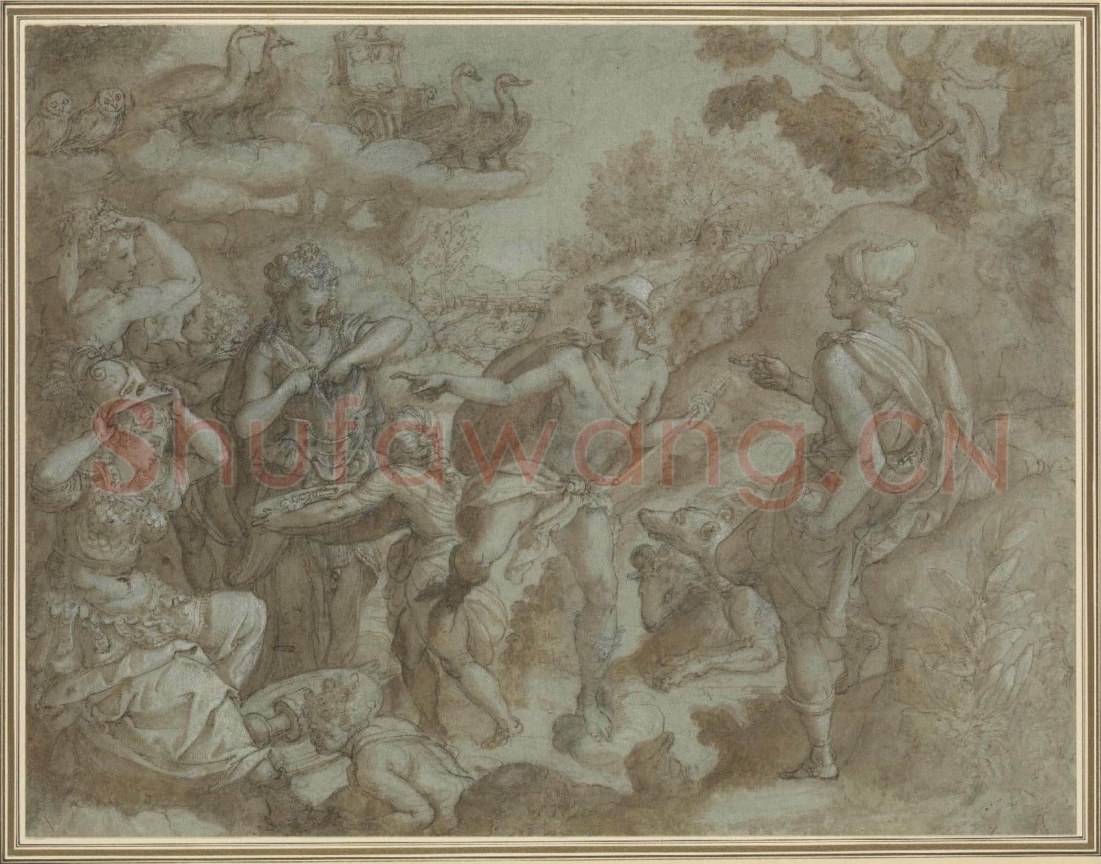 Alessandro Allori-The Judgment of Paris.tif
