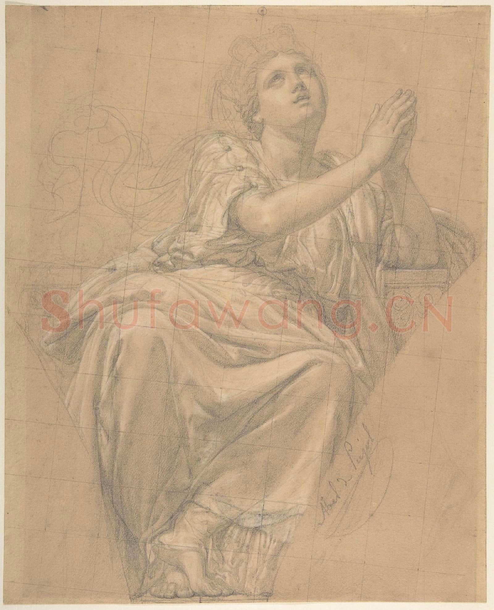Alexandre Denis Abel de Pujol-Allegorical Figure of the City of Piacenza.tif